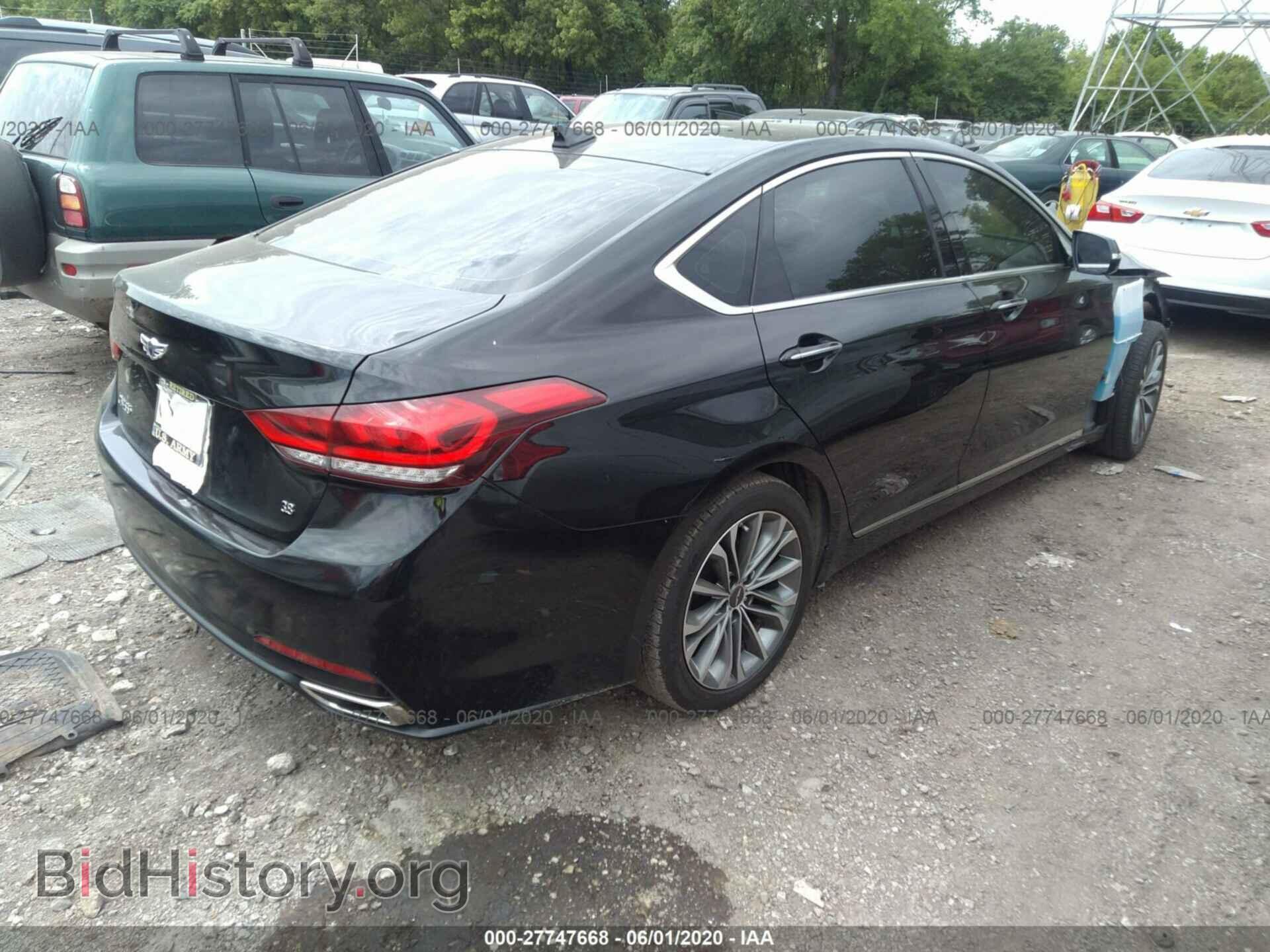 2016 HYUNDAI GENESIS - VIN: KMHGN4JE1GU108000 - Фото 4