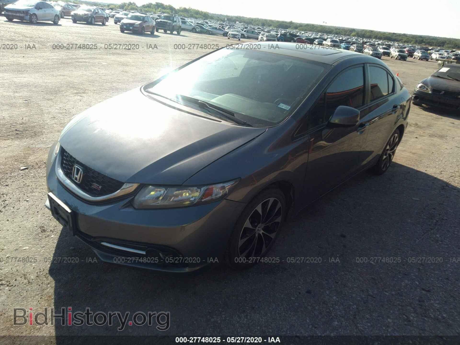 2013 HONDA CIVIC - VIN: 2HGFB6E57DH700287 - Фото 2