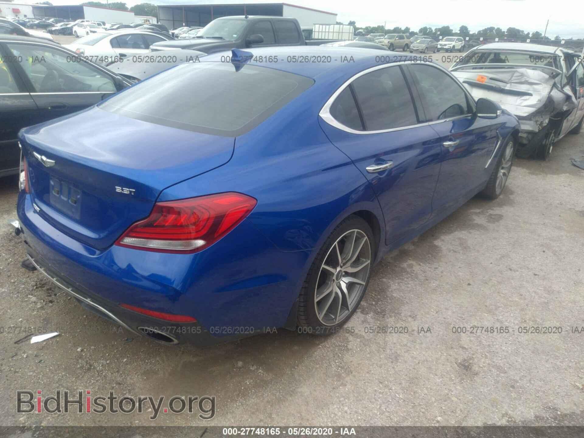 2019 GENESIS G70 - VIN: KMTG54LE8KU019469 - Фото 4