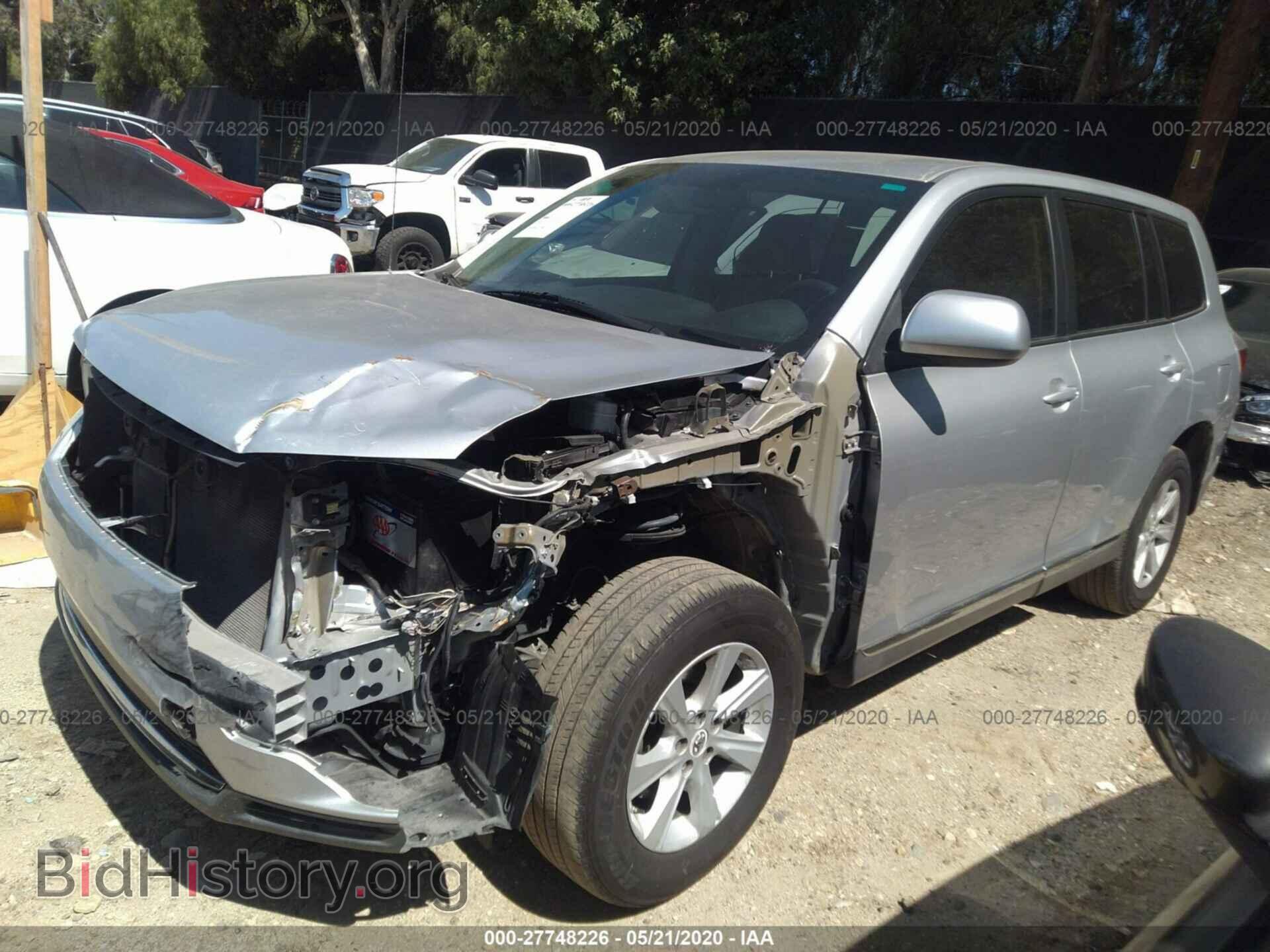 2012 TOYOTA HIGHLANDER - VIN: 5TDZA3EH7CS026262 - Фото 2