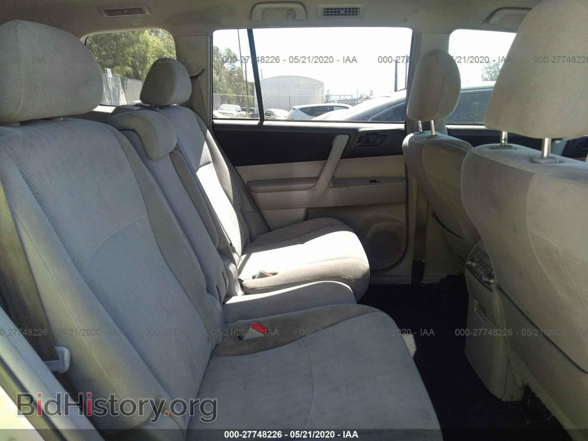 2012 TOYOTA HIGHLANDER - VIN: 5TDZA3EH7CS026262 - Фото 8