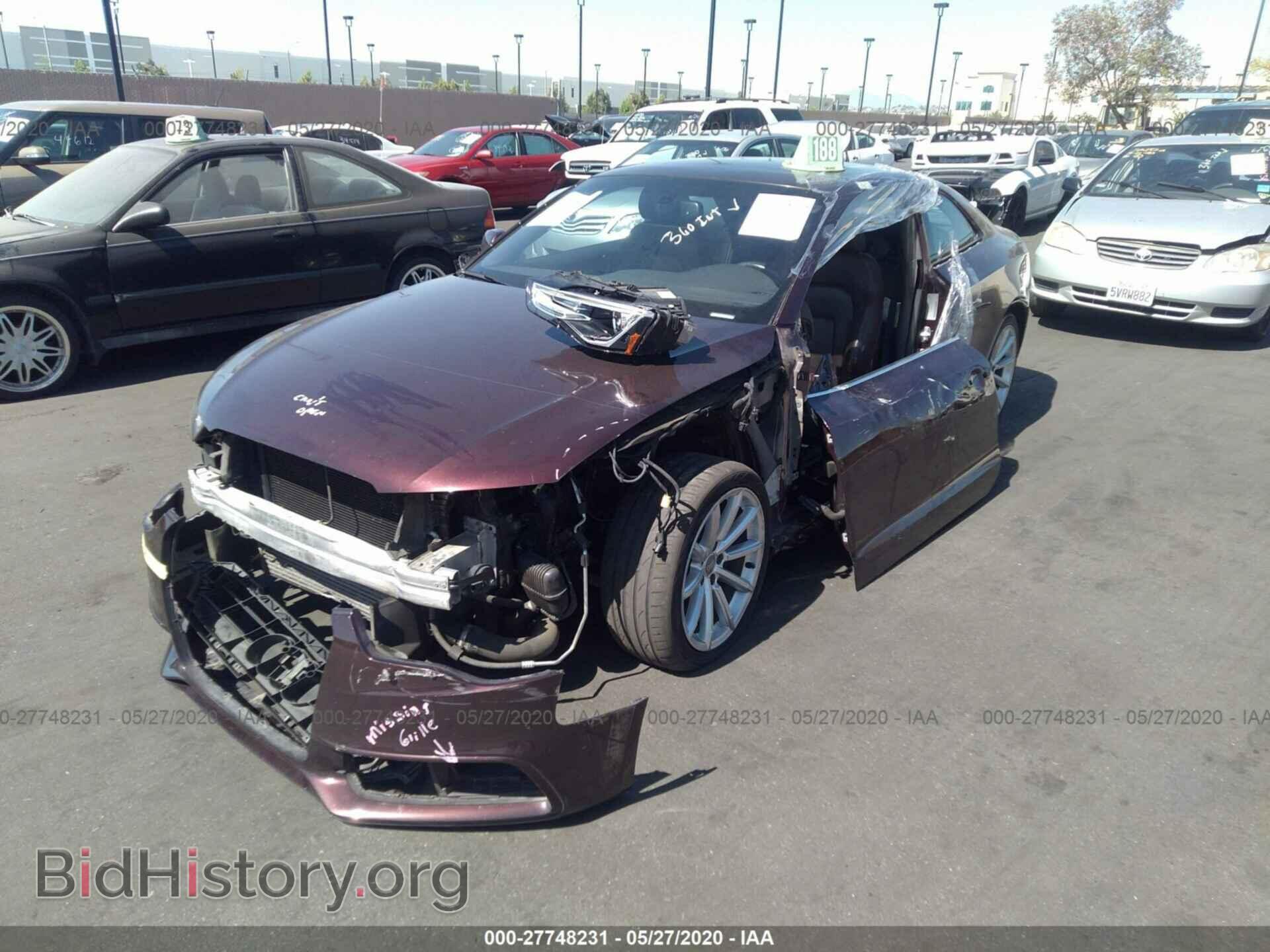 2015 AUDI A5 - VIN: WAUMFAFR8FA030178 - Photo 2