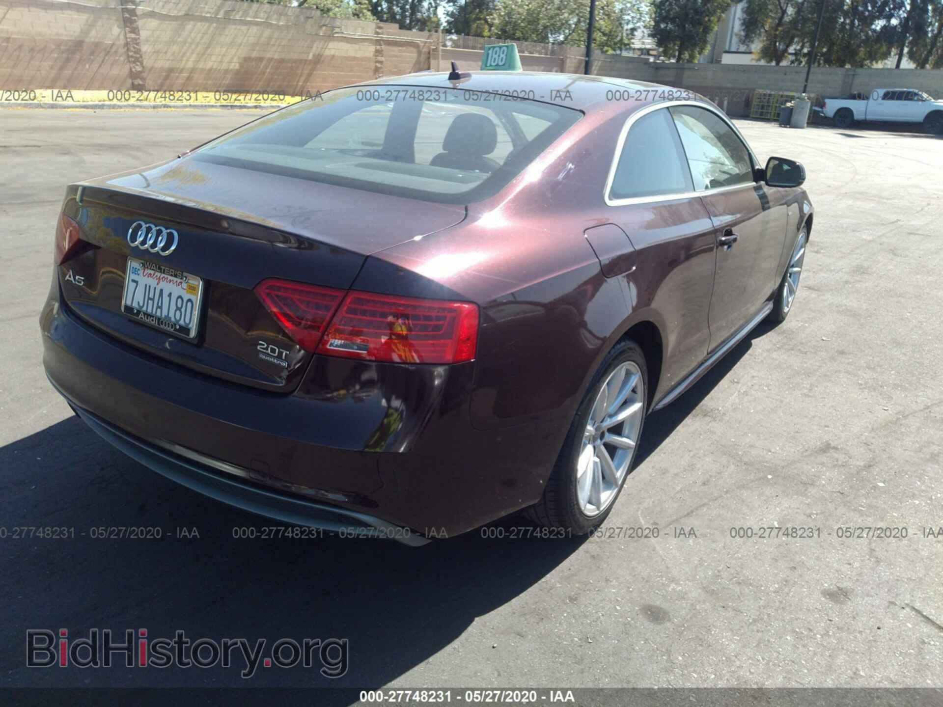 2015 AUDI A5 - VIN: WAUMFAFR8FA030178 - Photo 4