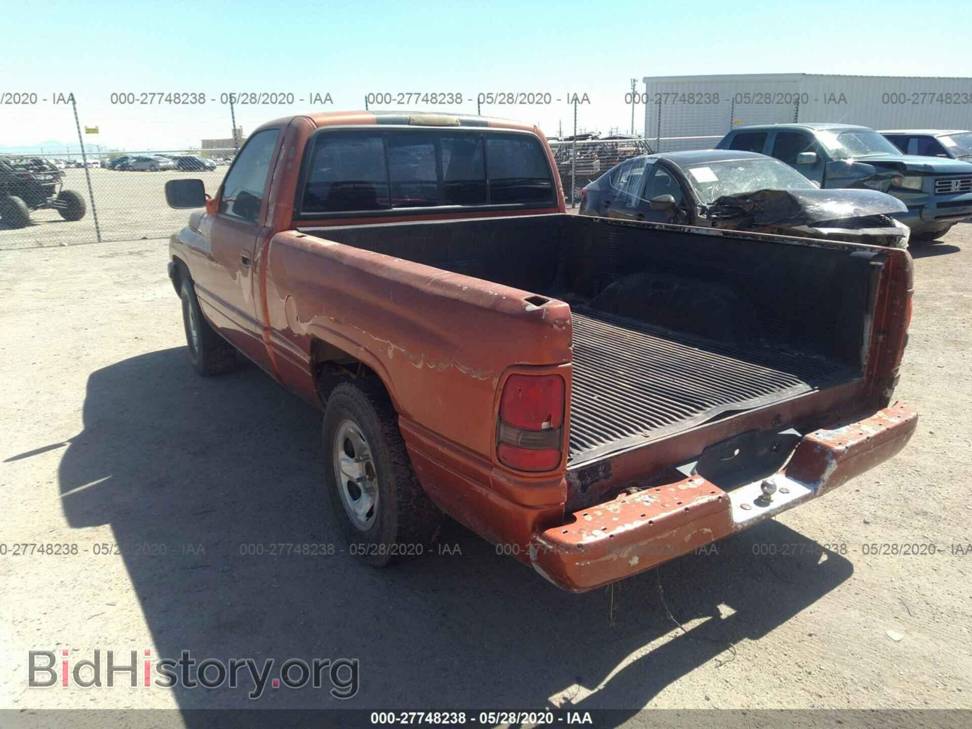 1994 DODGE RAM 1500 - VIN: 3B7HC16X6RM516975 - Фото 3