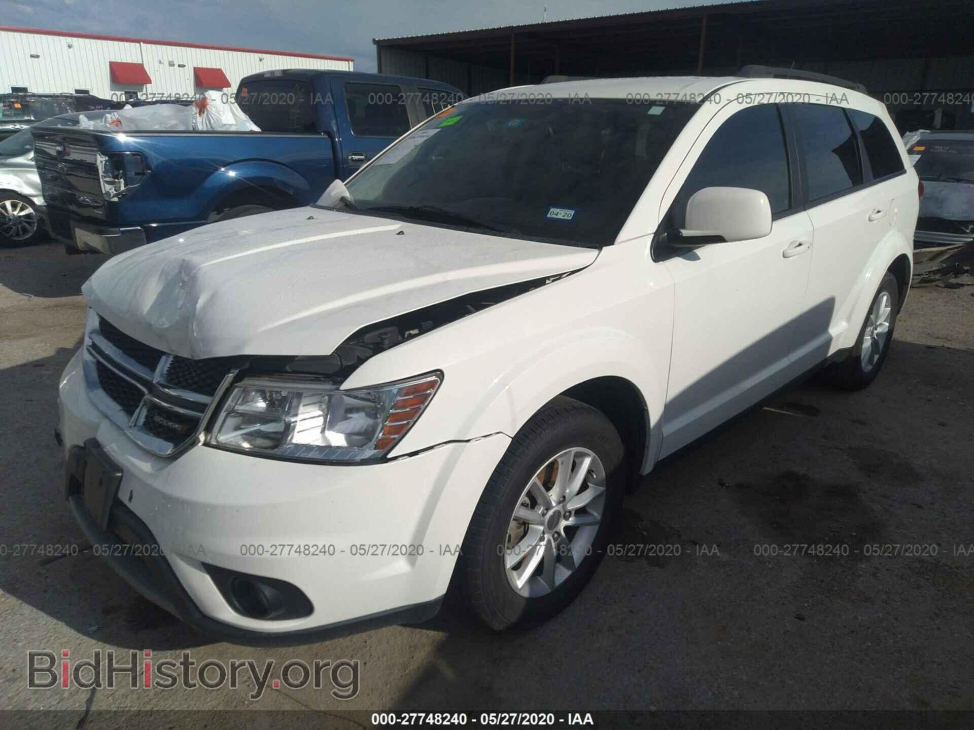 2016 DODGE JOURNEY - VIN: 3C4PDCBB1GT143314 - Фото 2