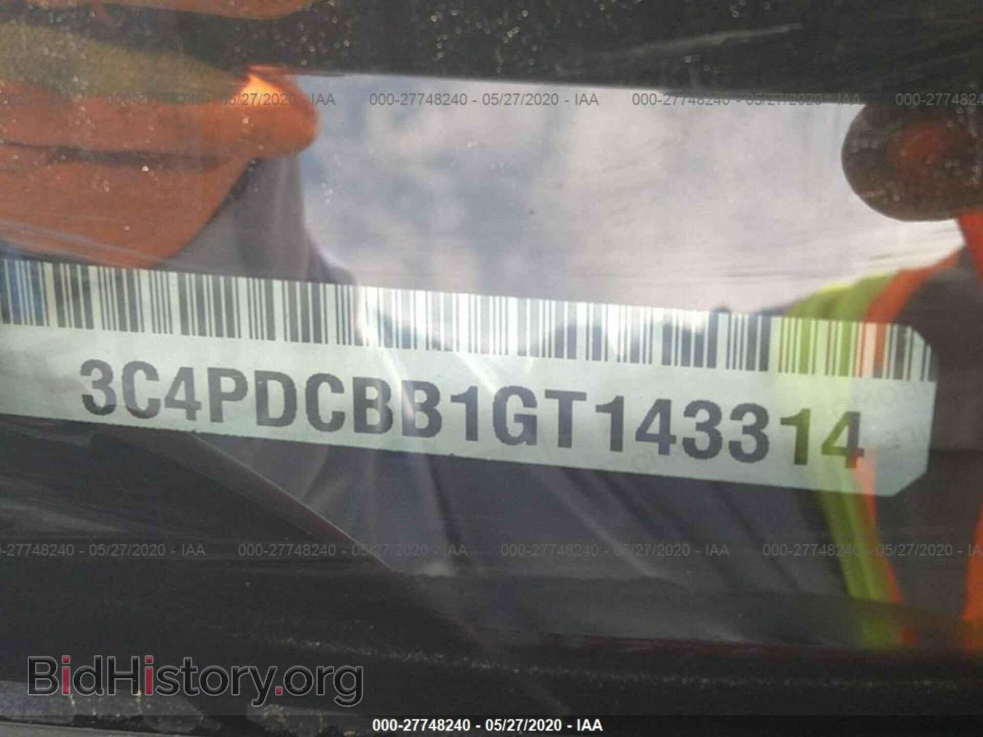 2016 DODGE JOURNEY - VIN: 3C4PDCBB1GT143314 - Фото 9