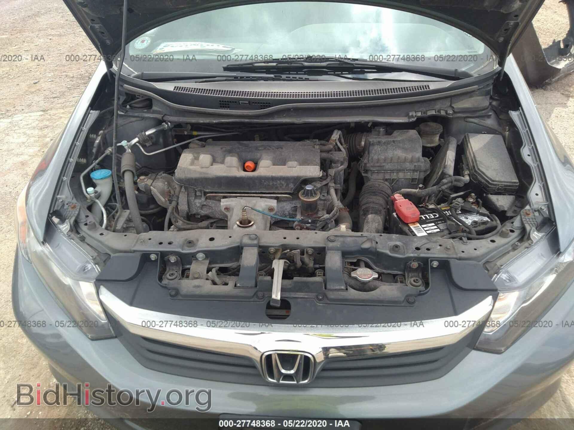 2012 HONDA CIVIC - VIN: 19XFB2F55CE077137 - Фото 10