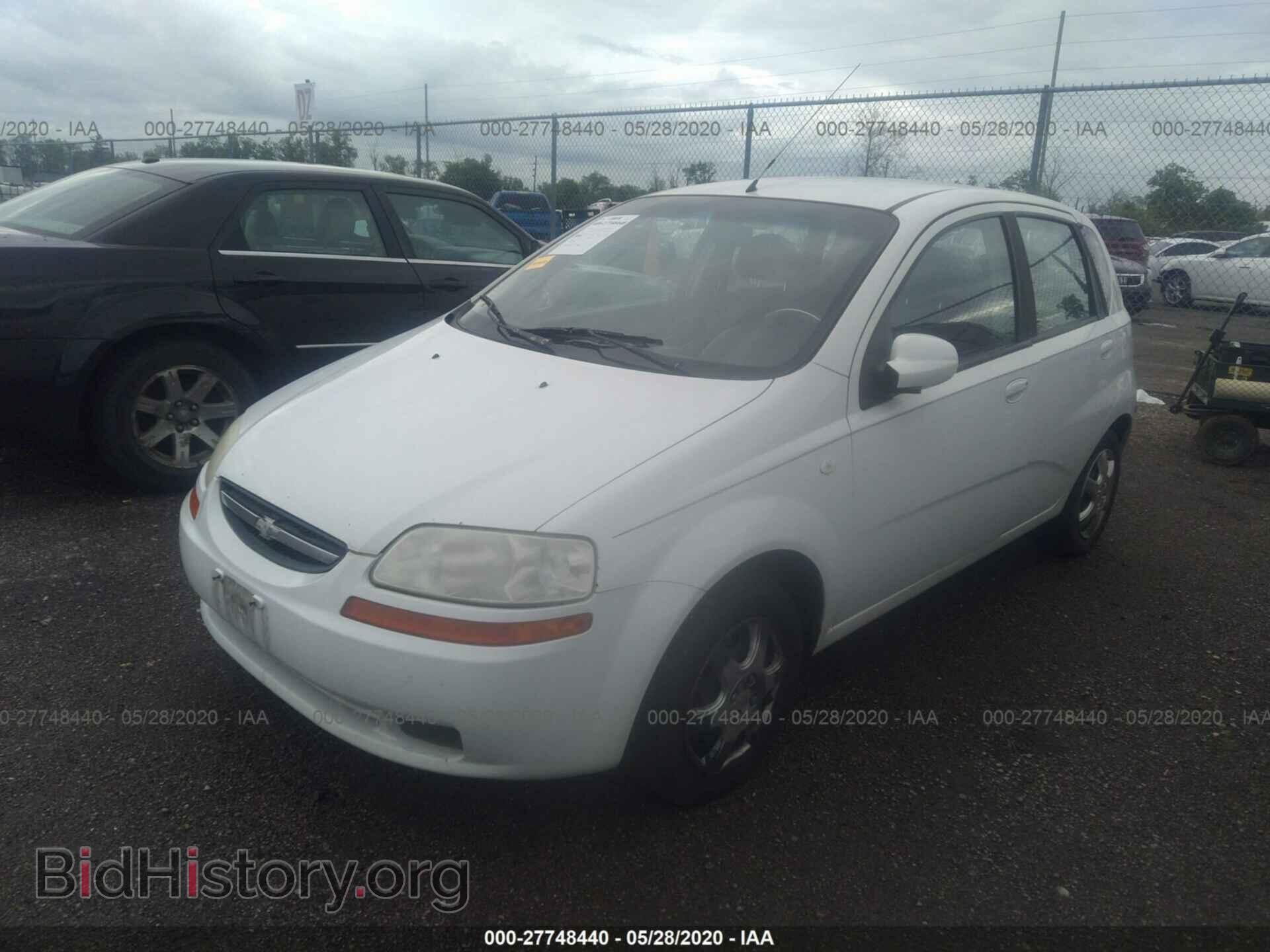 2006 CHEVROLET AVEO - VIN: KL1TD66696B593782 - Фото 2