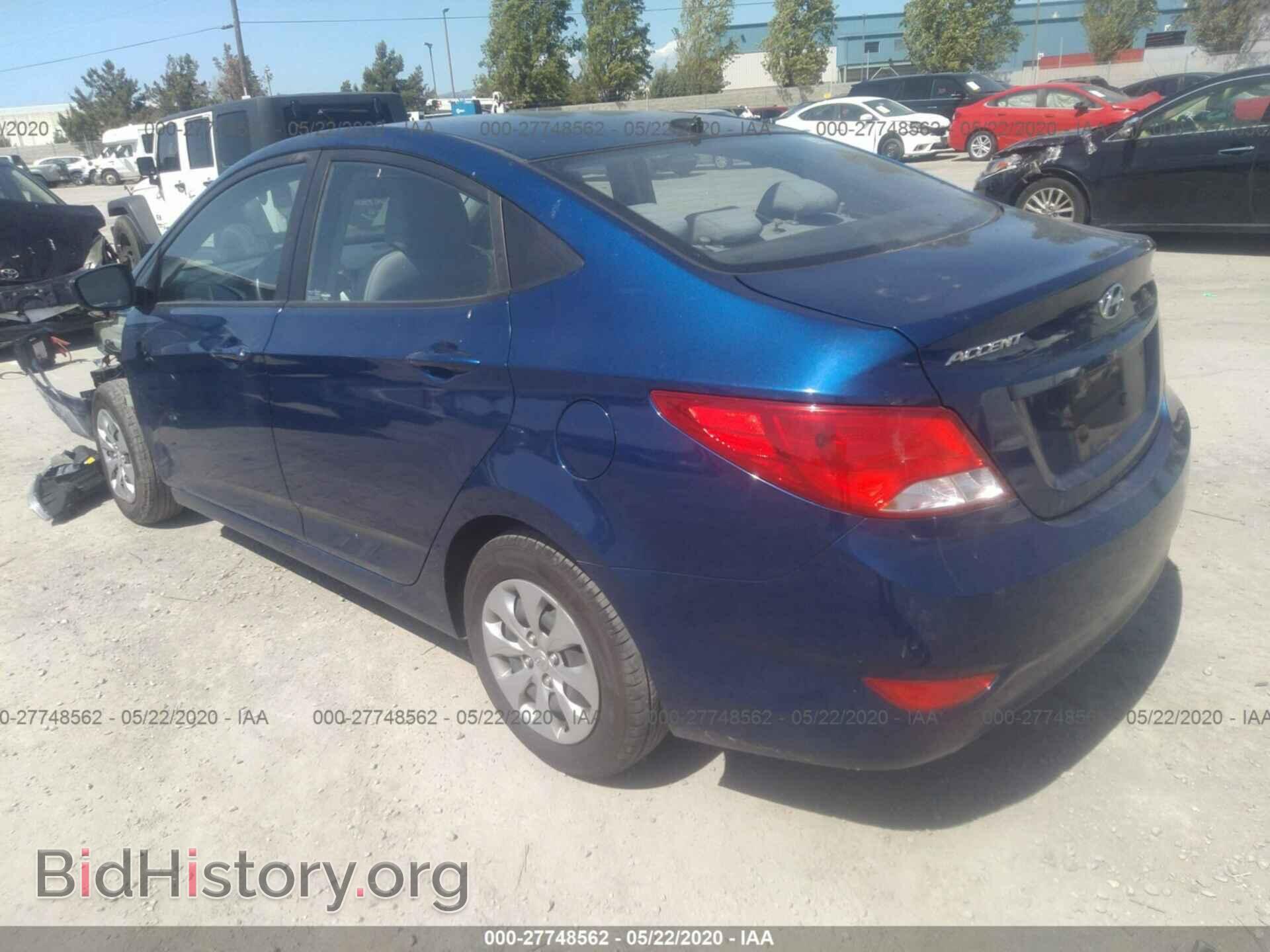 2017 HYUNDAI ACCENT - VIN: KMHCT4AEXHU274893 - Фото 3