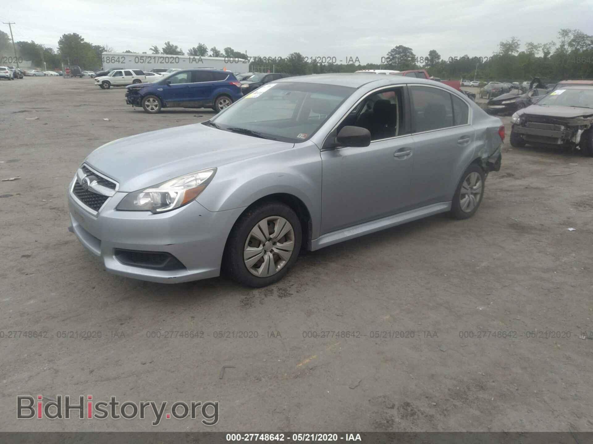 2014 SUBARU LEGACY - VIN: 4S3BMAA61E1005442 - Фото 2
