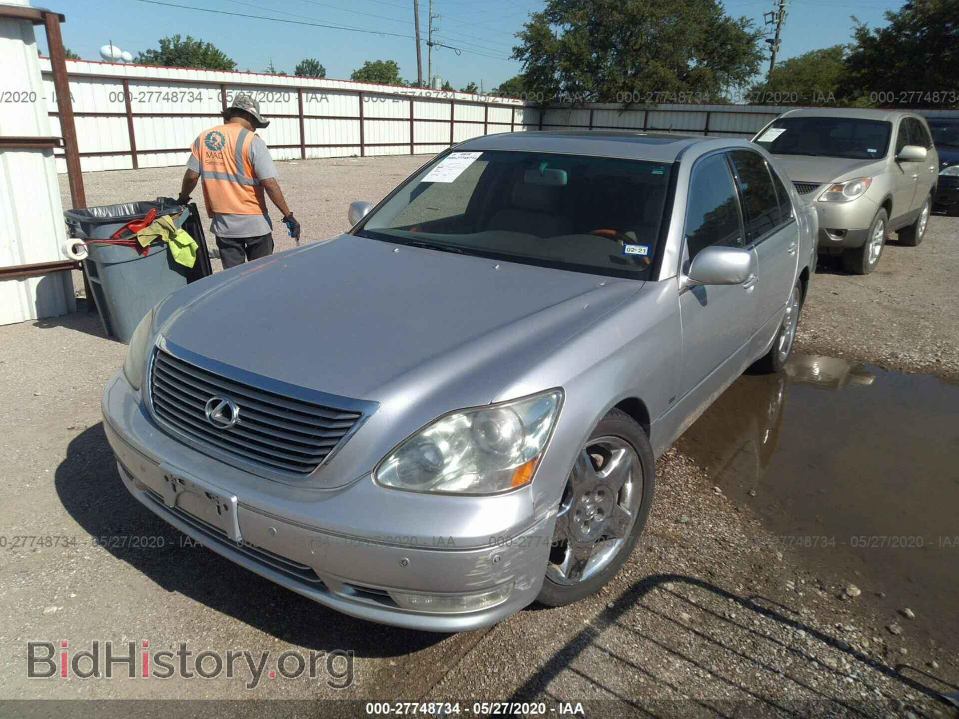 2004 LEXUS LS - VIN: JTHBN36F340129944 - Фото 2