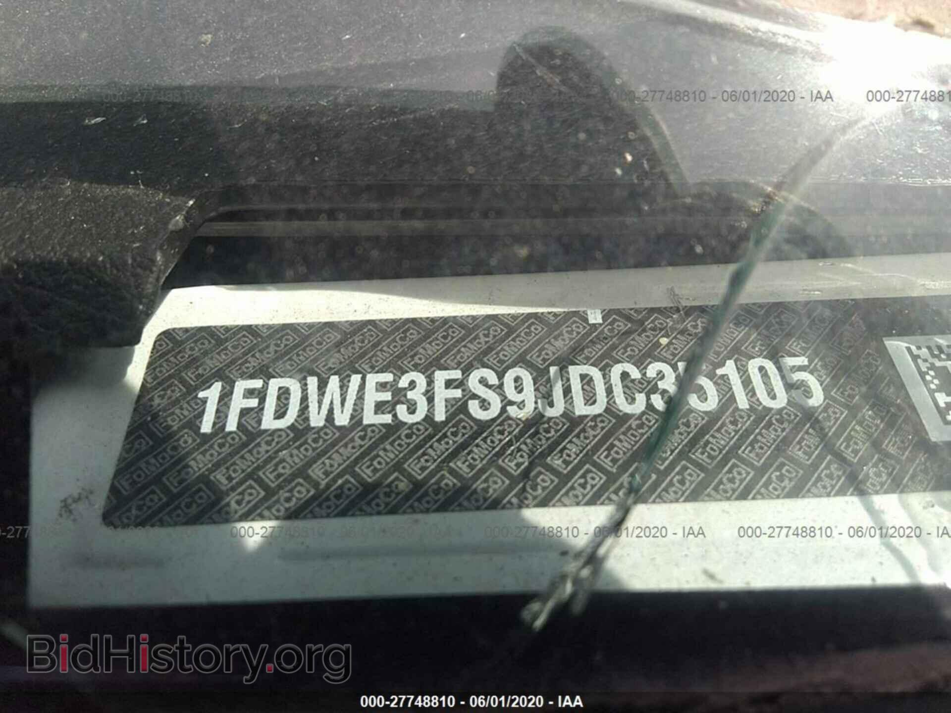 2018 FORD ECONOLINE - VIN: 1FDWE3FS9JDC35105 - Фото 9