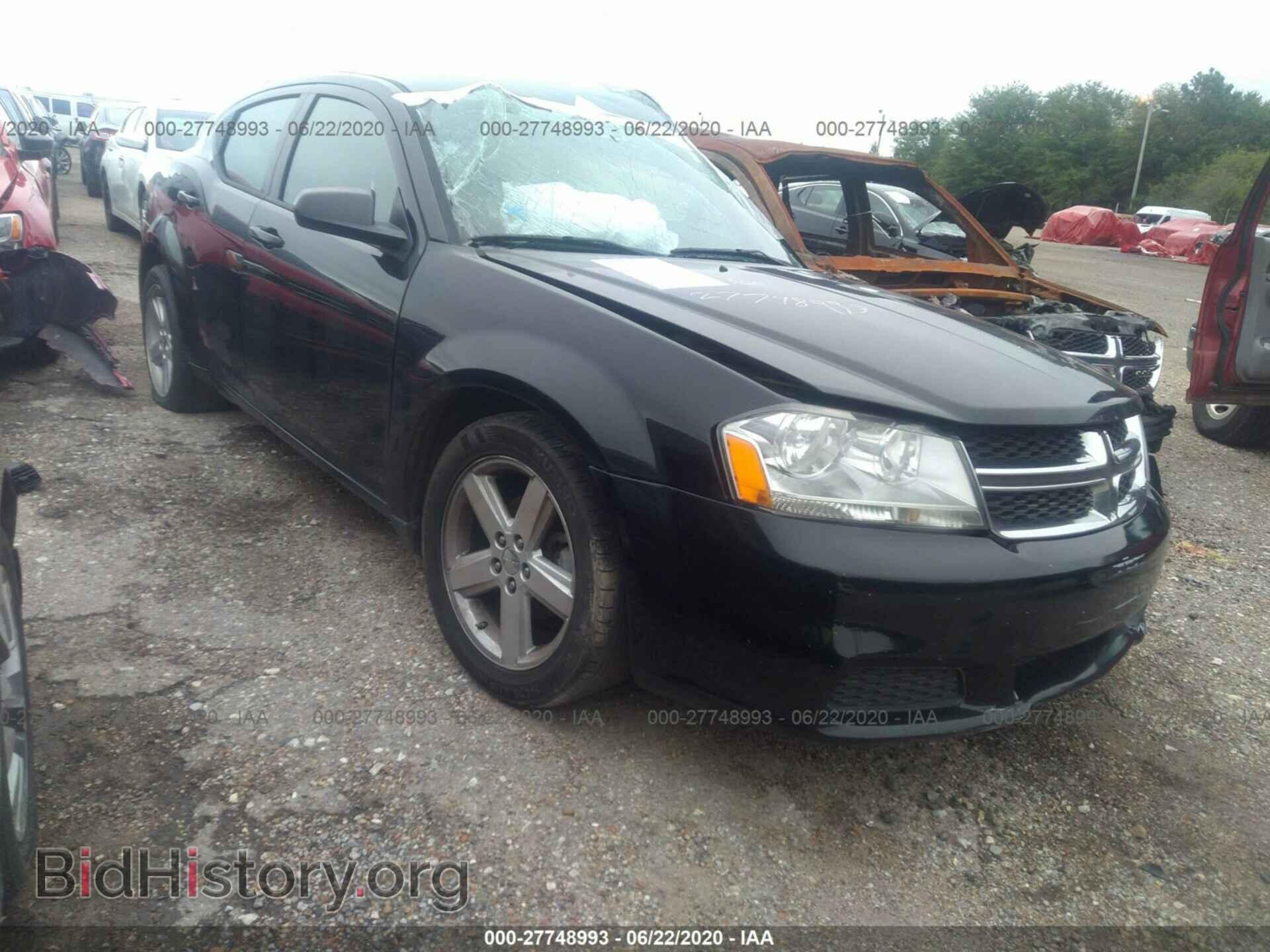 Фотография 1C3CDZAB7DN679834 - DODGE AVENGER 2013