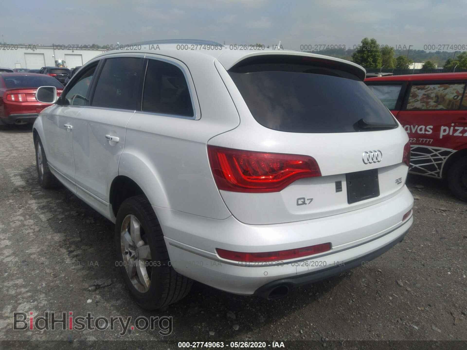 2015 AUDI Q7 - VIN: WA1LGAFE1FD016611 - Photo 3
