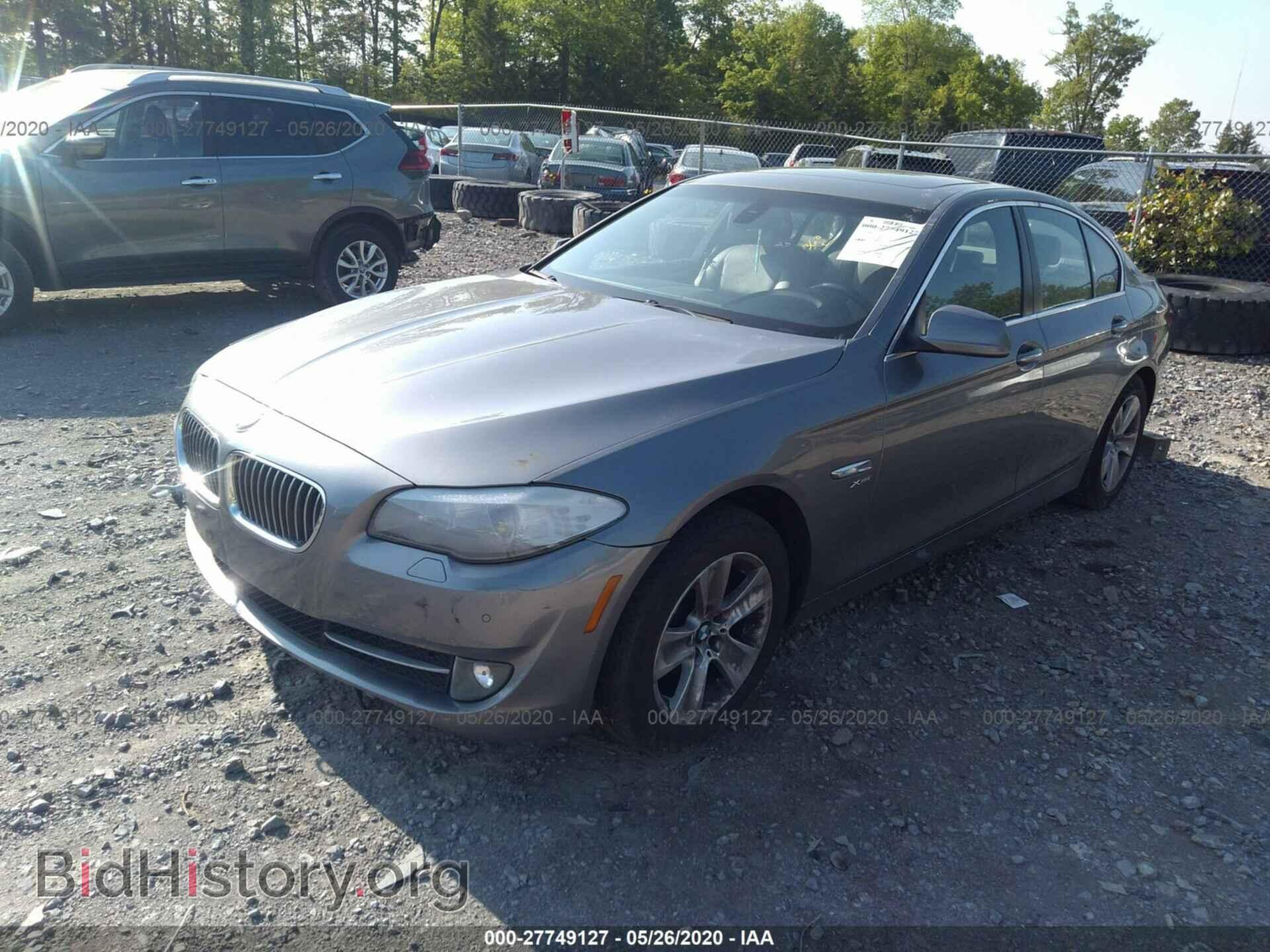 2012 BMW 528 - VIN: WBAXH5C54CDW07699 - Фото 2