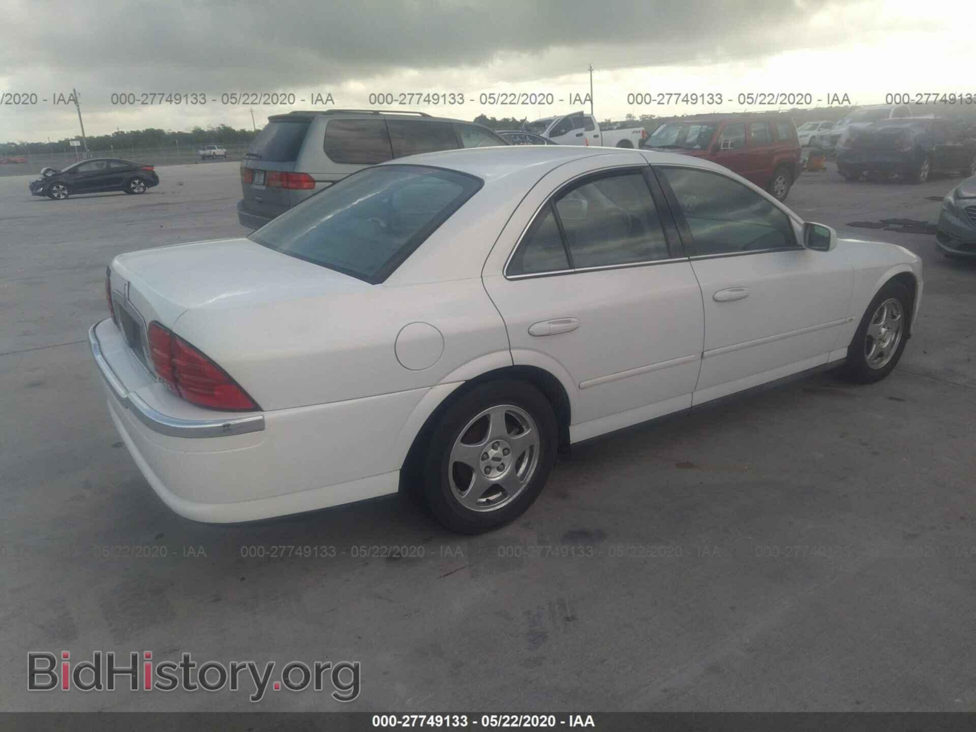 2001 LINCOLN LS - VIN: 1LNHM87A21Y696640 - Фото 4