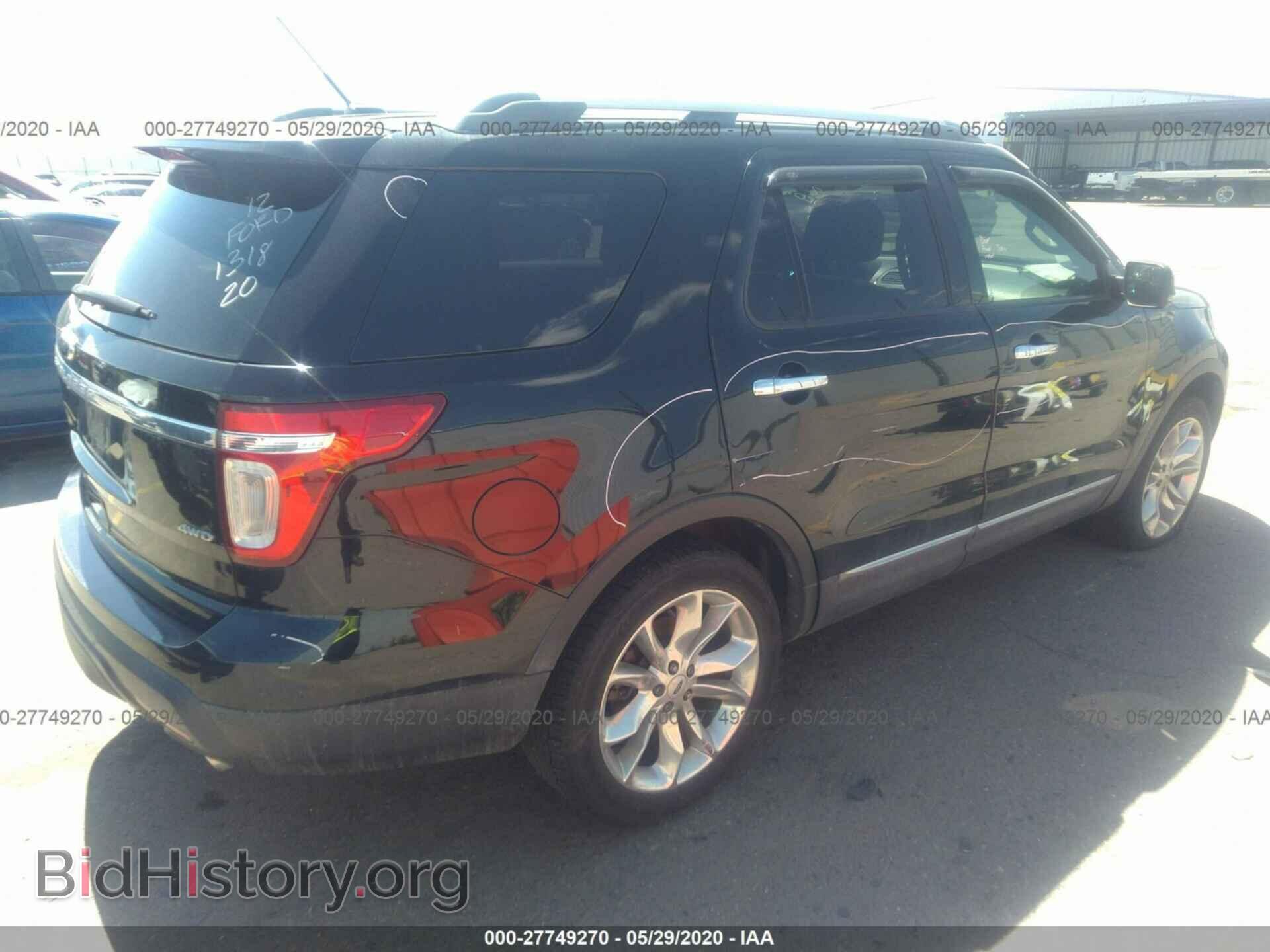 2012 FORD EXPLORER - VIN: 1FMHK8D8XCGA17374 - Фото 4