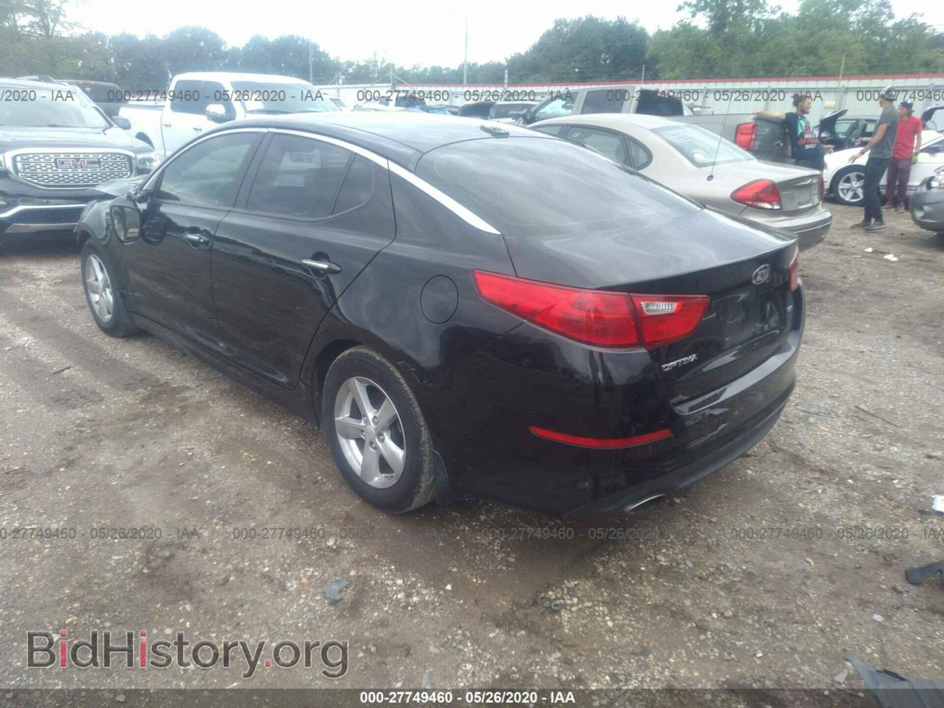 2015 KIA OPTIMA - VIN: KNAGM4A7XF5654955 - Фото 3