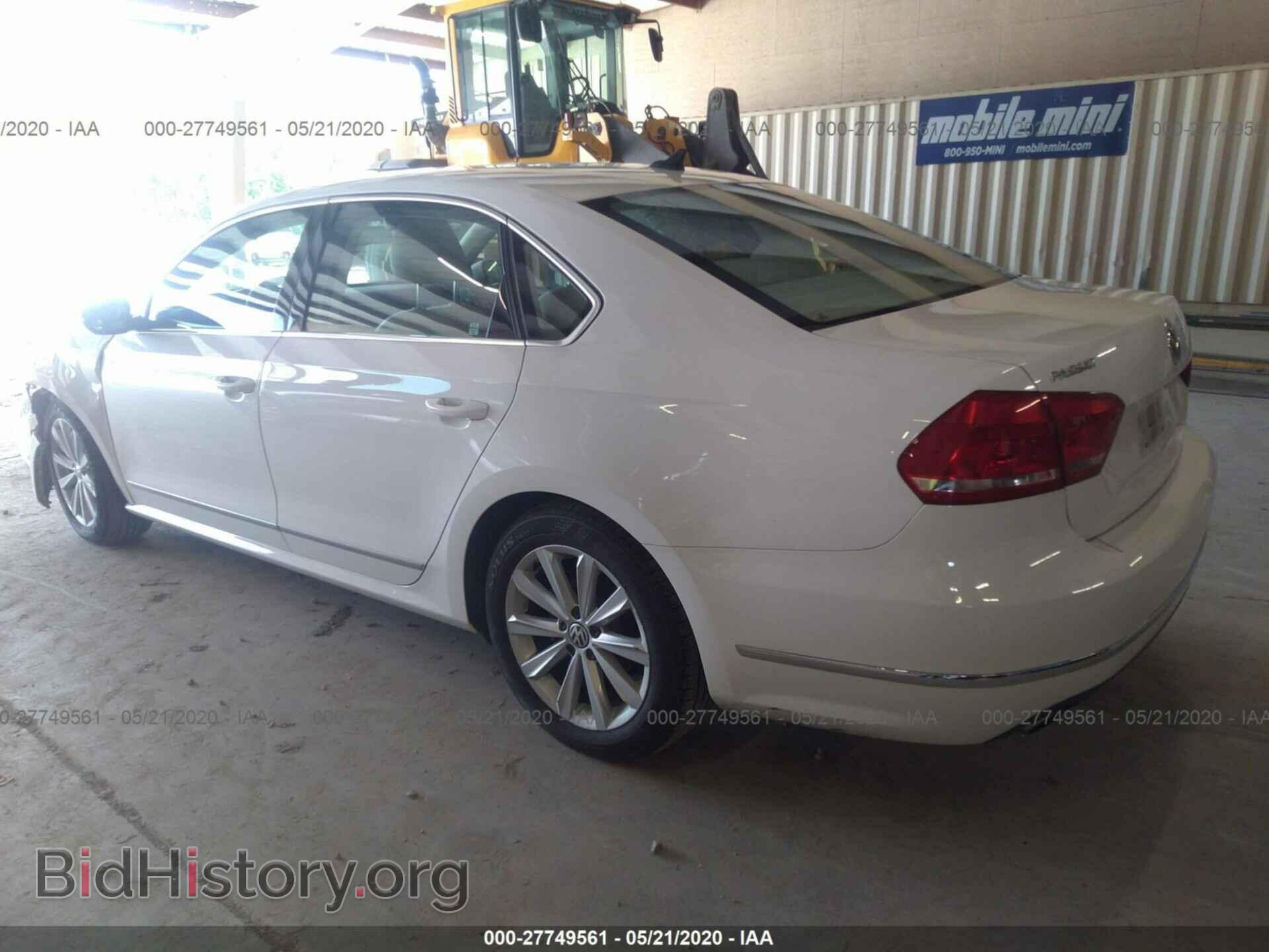 2012 VOLKSWAGEN PASSAT - VIN: 1VWCH7A30CC083775 - Фото 3