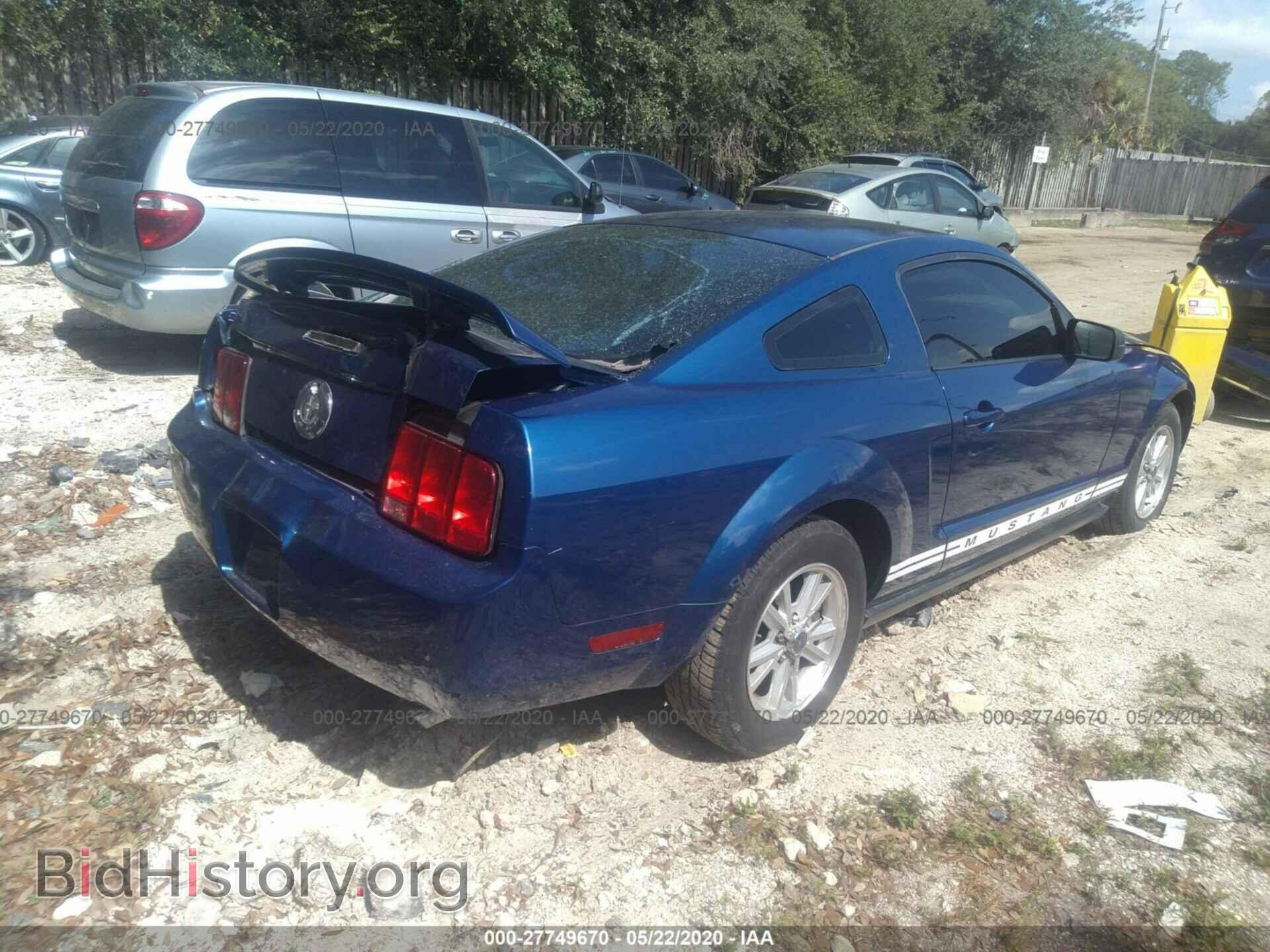 2006 FORD MUSTANG - VIN: 1ZVFT80N065181752 - Фото 4