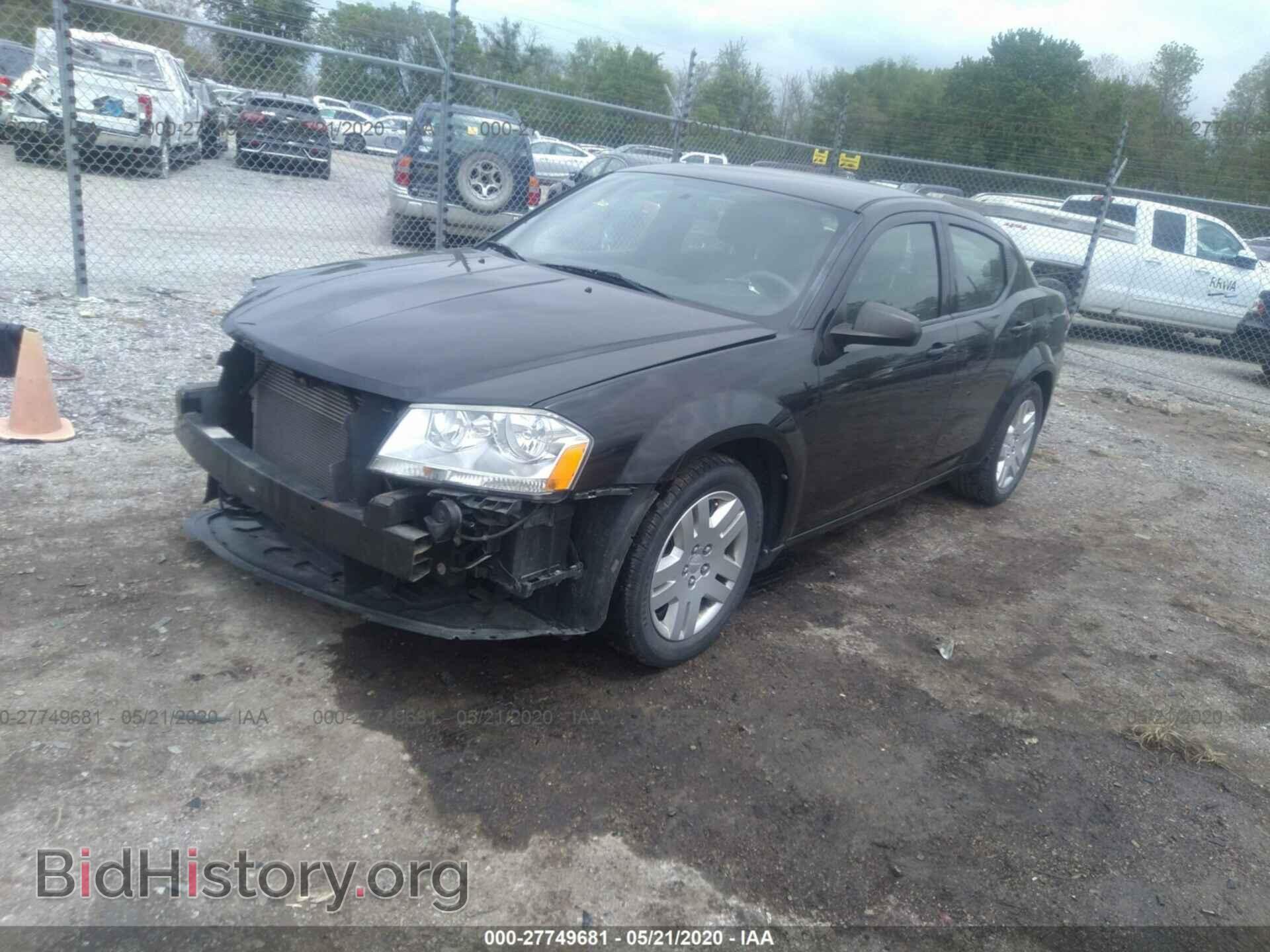 2013 DODGE AVENGER - VIN: 1C3CDZAB9DN638587 - Фото 2