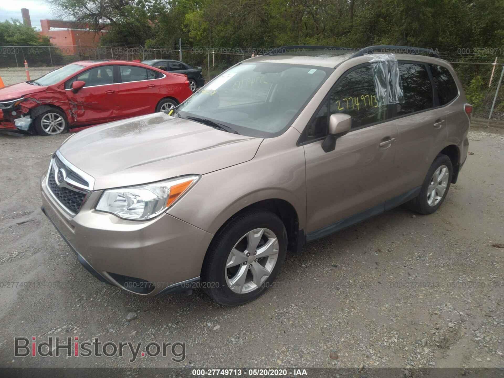 2014 SUBARU FORESTER - VIN: JF2SJAGC5EH424392 - Фото 2