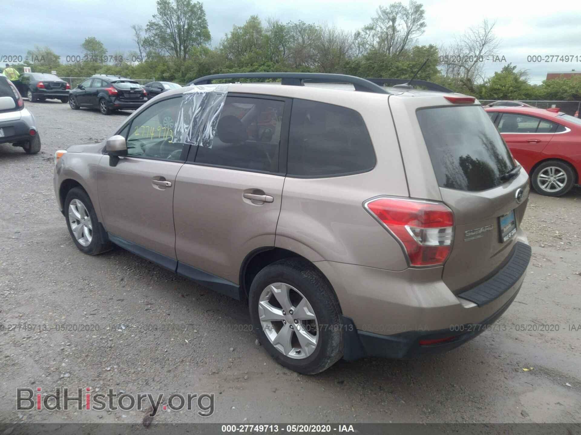 2014 SUBARU FORESTER - VIN: JF2SJAGC5EH424392 - Фото 3