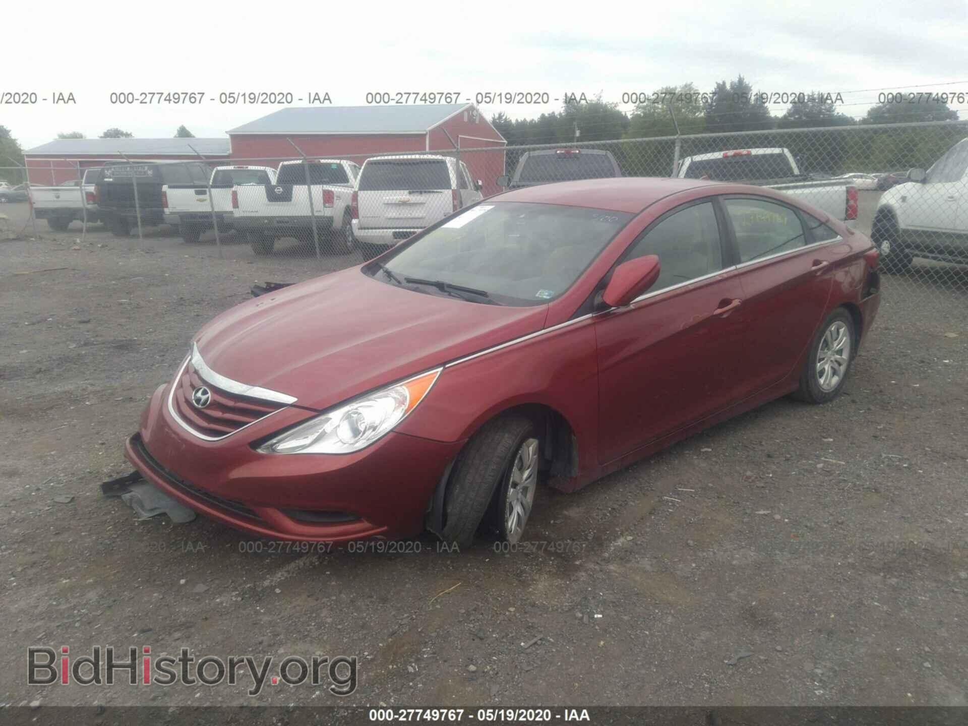 2012 HYUNDAI SONATA - VIN: 5NPEB4AC4CH377552 - Фото 2