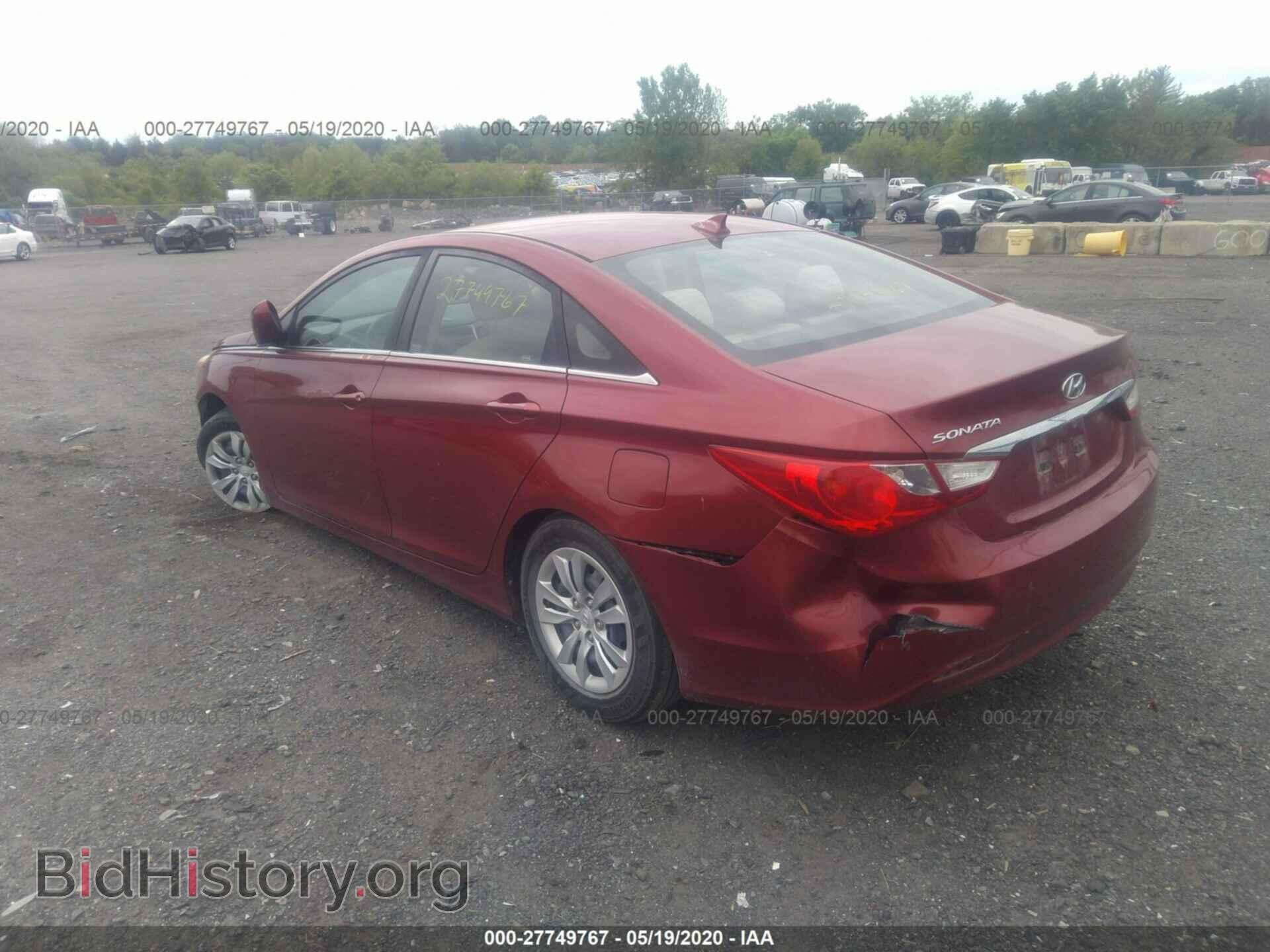 2012 HYUNDAI SONATA - VIN: 5NPEB4AC4CH377552 - Фото 3