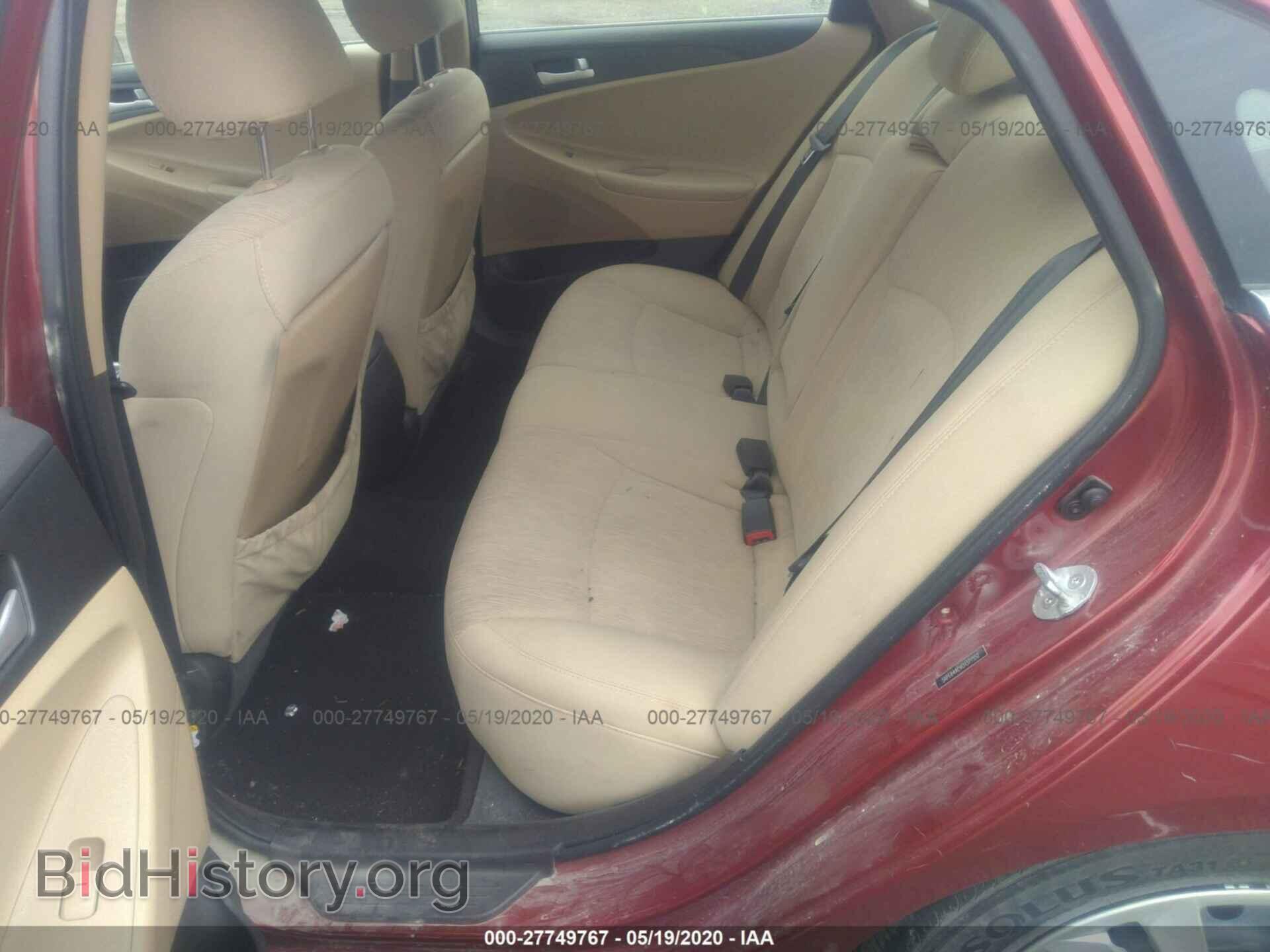2012 HYUNDAI SONATA - VIN: 5NPEB4AC4CH377552 - Фото 8