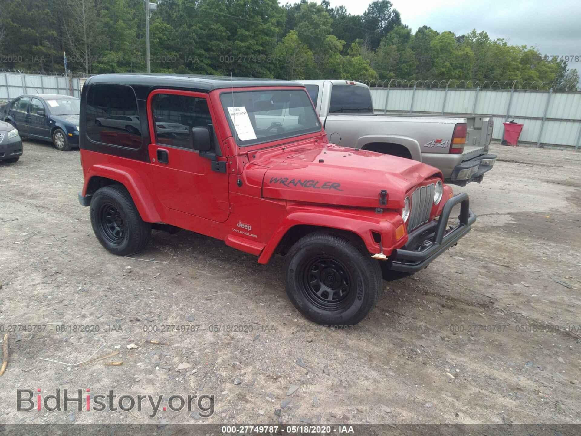 Photo 1J4FA39S83P363598 - JEEP WRANGLER 2003