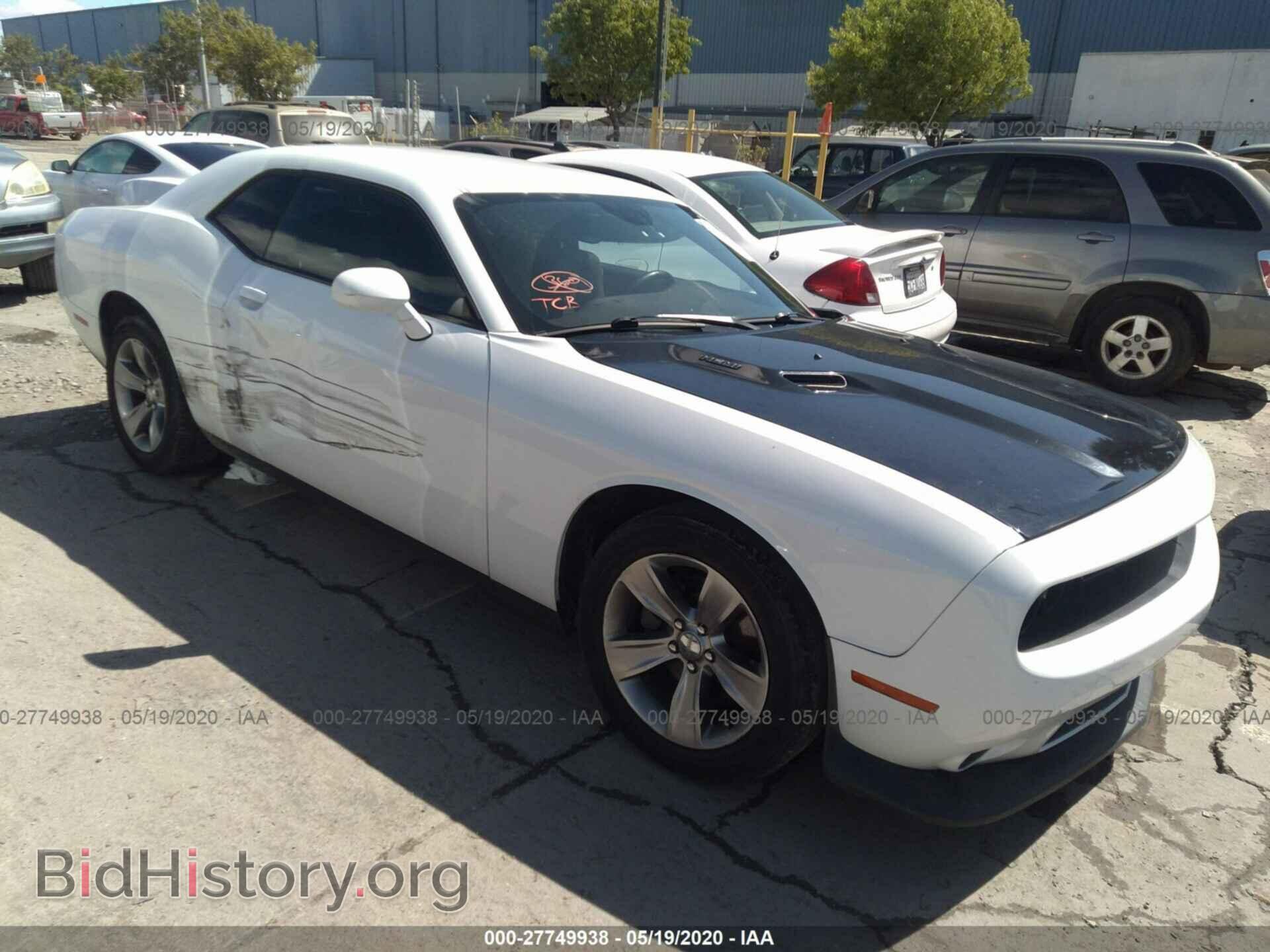 Photo 2C3CDZAG0GH130744 - DODGE CHALLENGER 2016