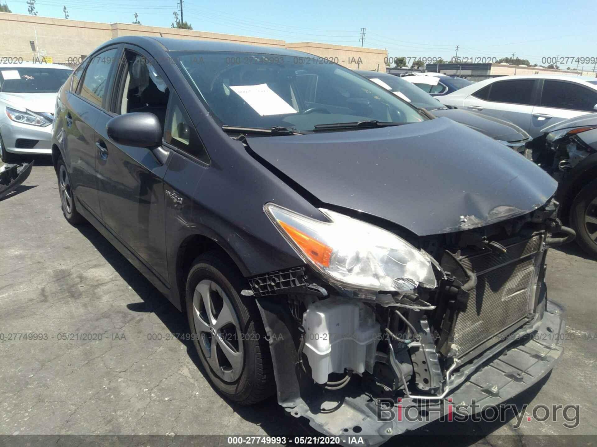 Photo JTDKN3DU0D1677977 - TOYOTA PRIUS 2013