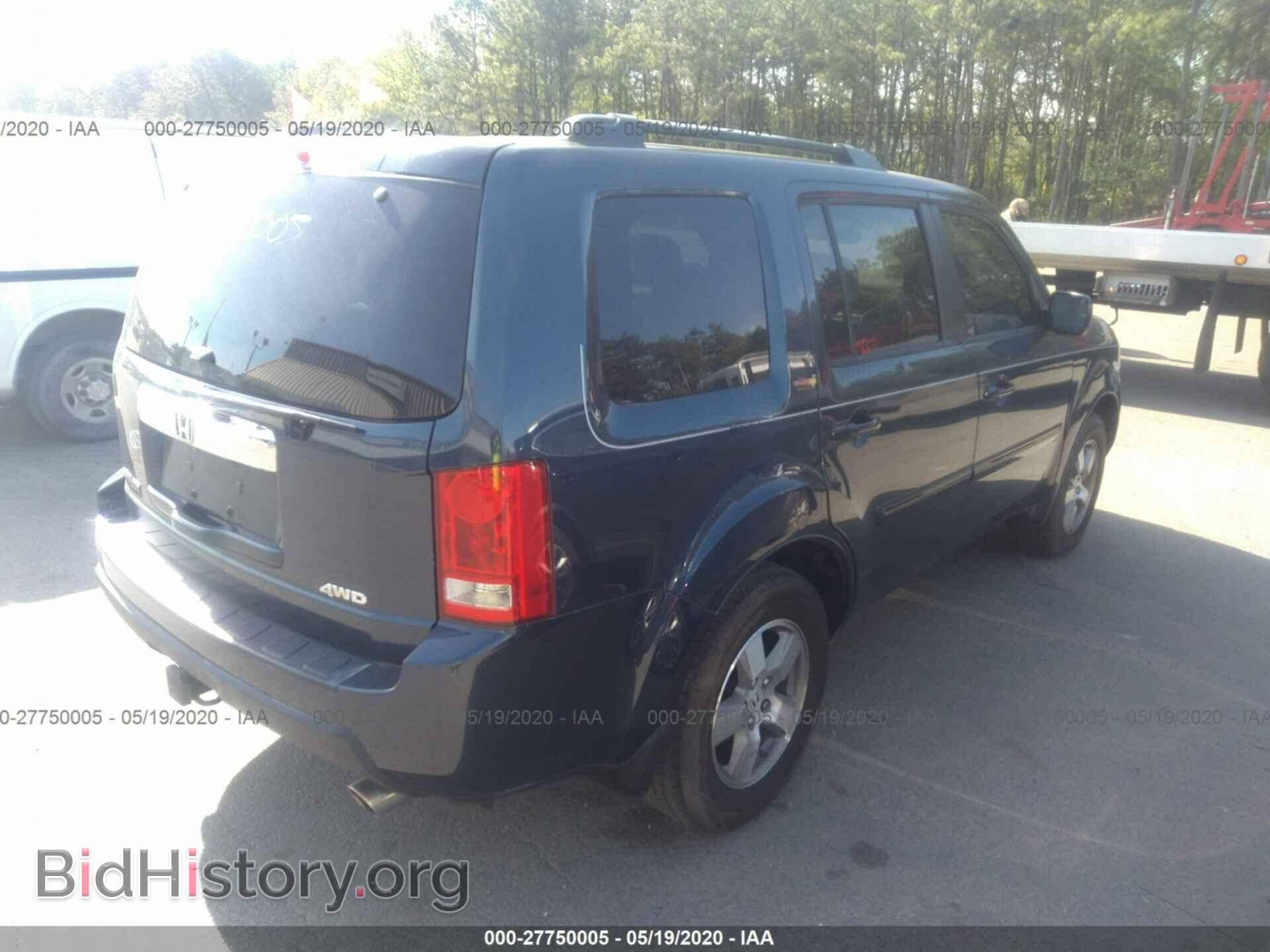 2009 HONDA PILOT - VIN: 5FNYF48459B005161 - Фото 4