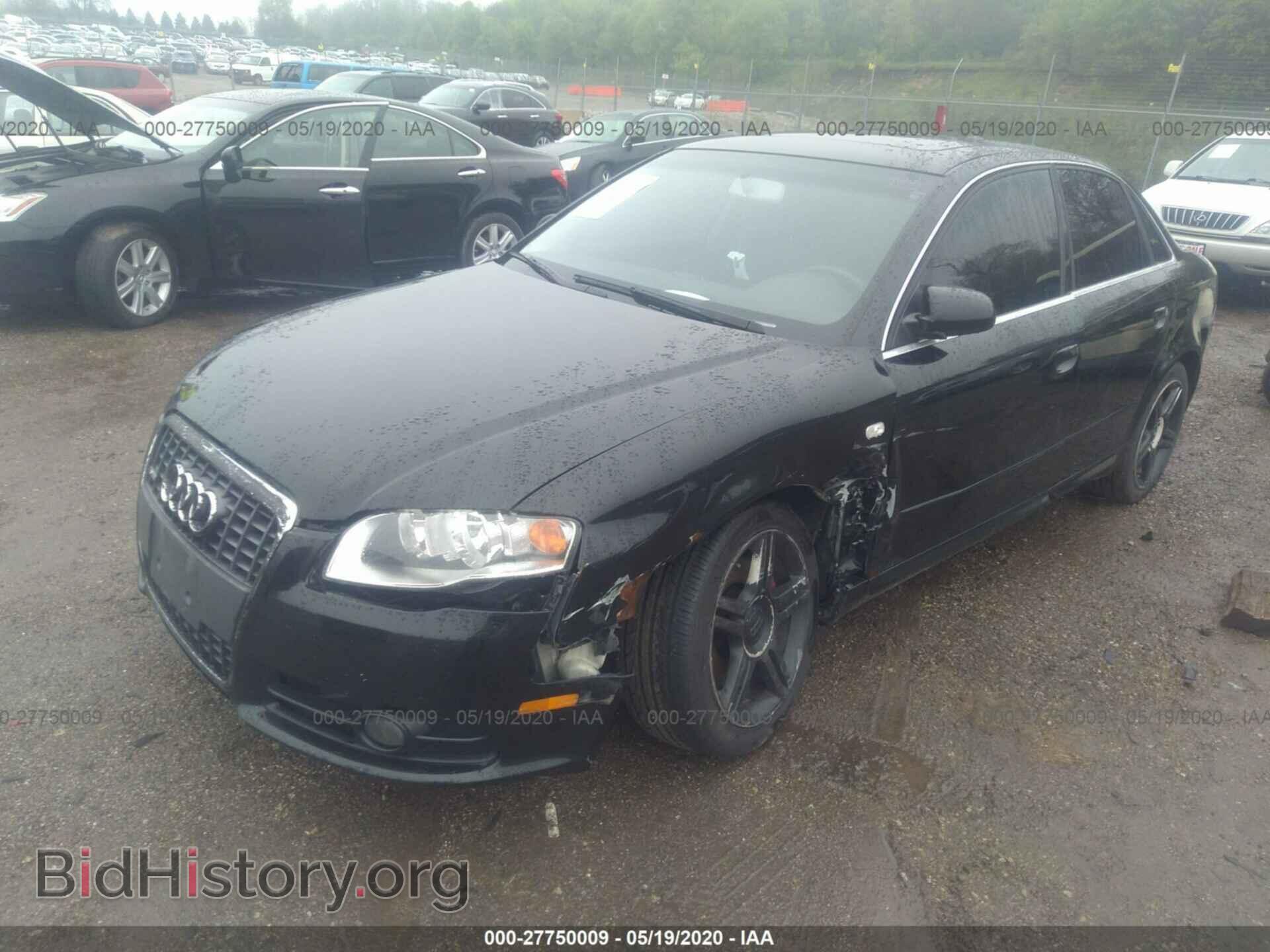 2008 AUDI A4 - VIN: WAUDF78E38A095990 - Фото 2
