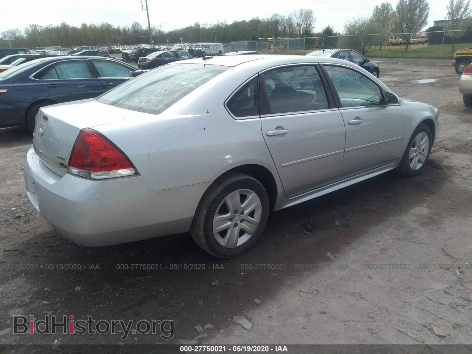 2011 CHEVROLET IMPALA - VIN: 2G1WA5EK5B1330263 - Фото 4