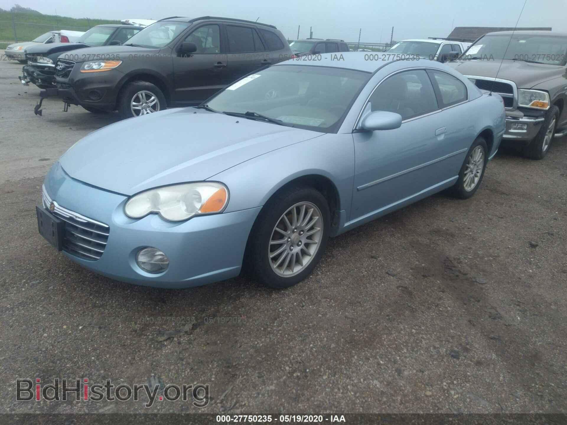 2004 CHRYSLER SEBRING - VIN: 4C3AG52H74E143314 - Фото 2
