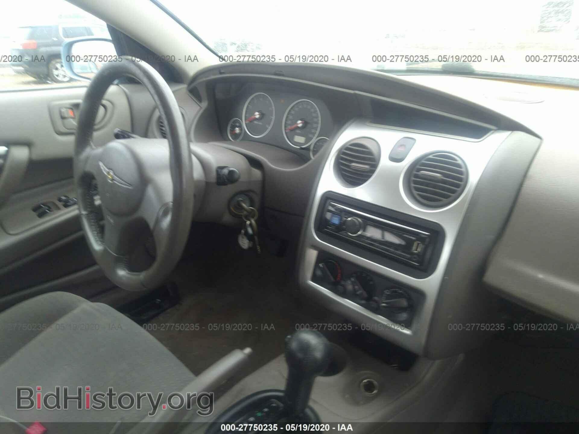 2004 CHRYSLER SEBRING - VIN: 4C3AG52H74E143314 - Фото 5