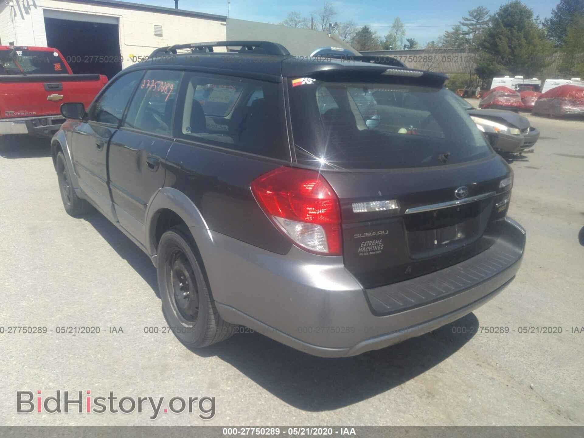 2009 SUBARU OUTBACK - VIN: 4S4BP60C496332417 - Фото 3