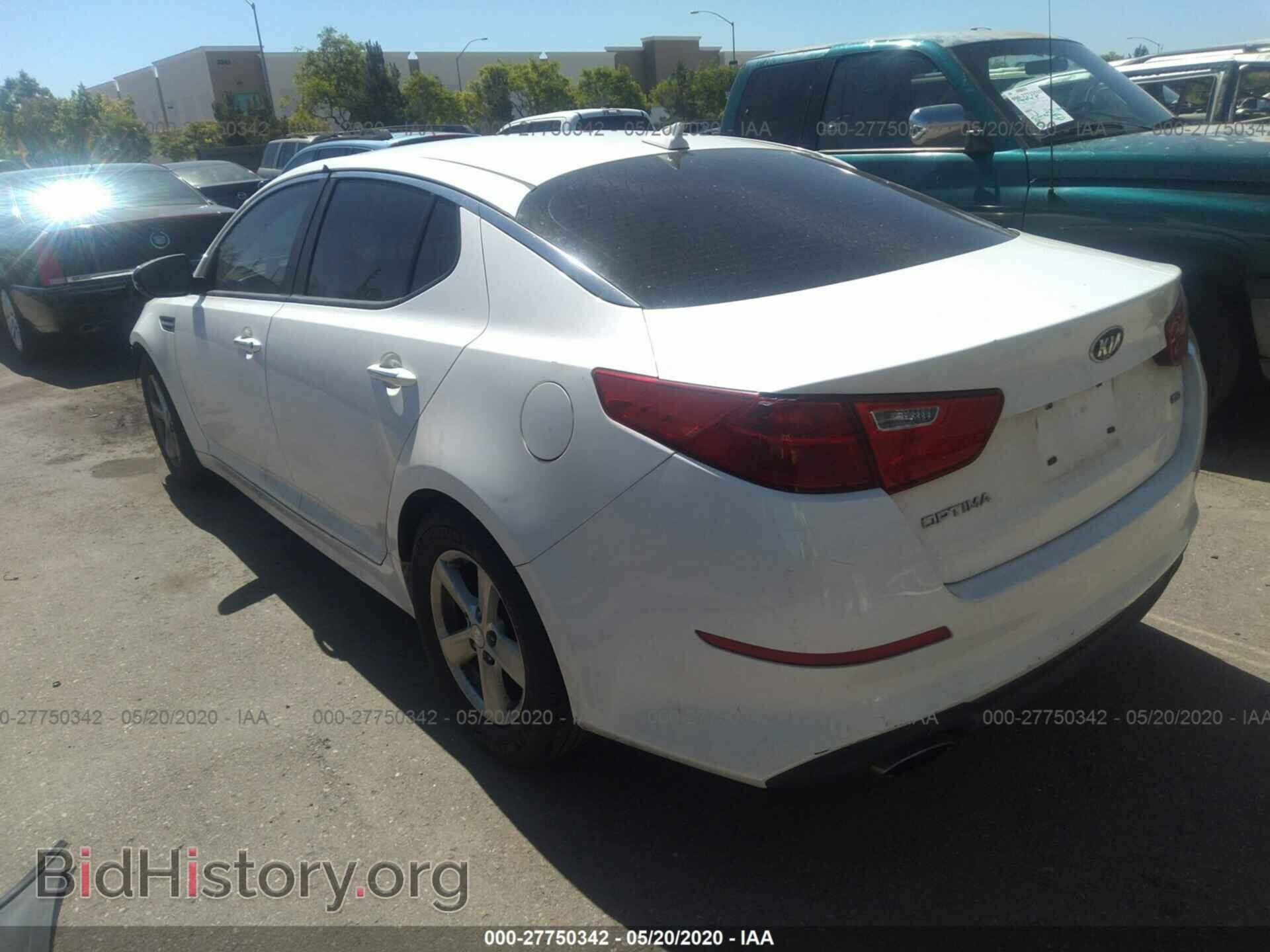 2015 KIA OPTIMA - VIN: KNAGM4A77F5661832 - Фото 3