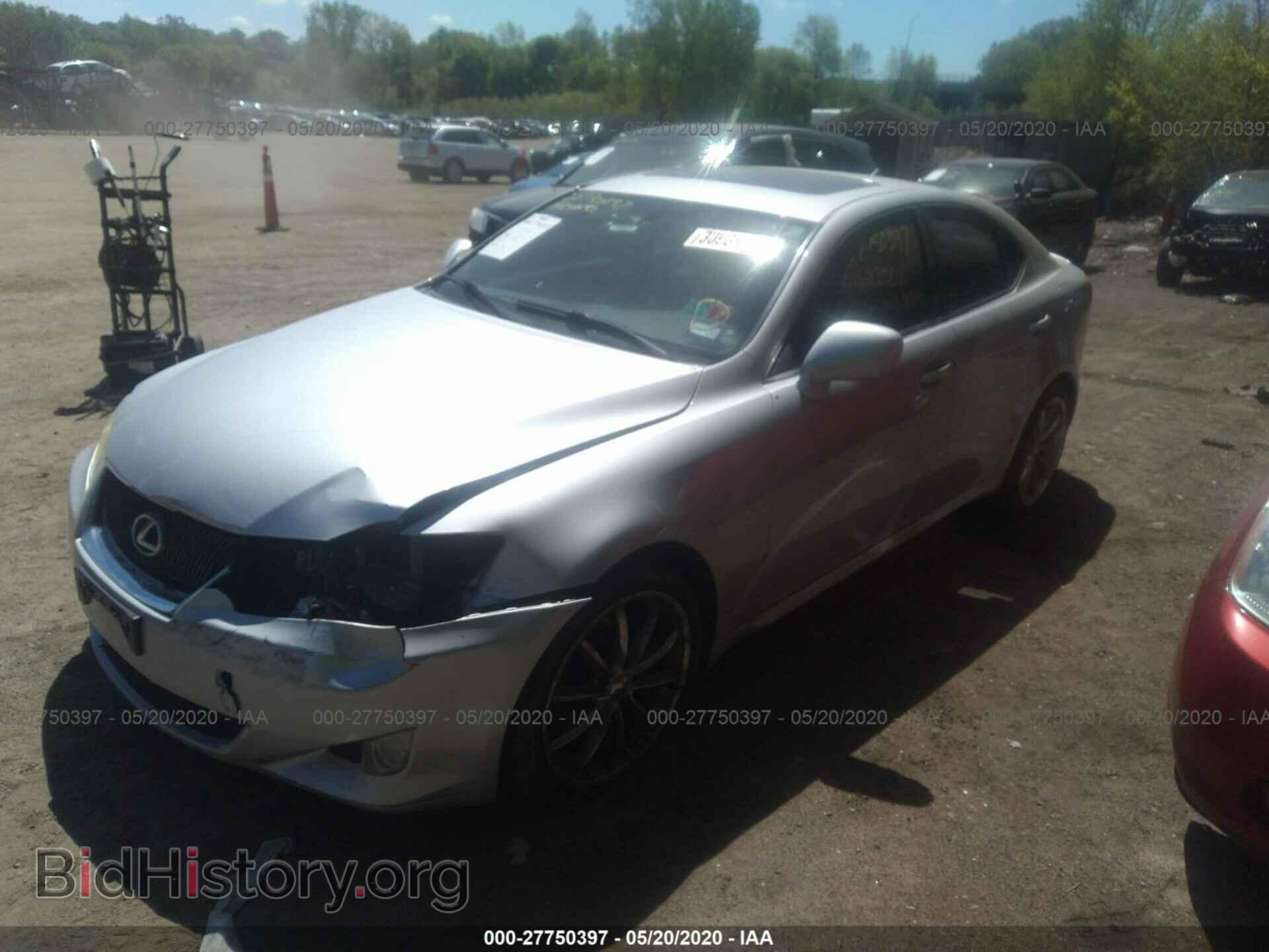 2007 LEXUS IS - VIN: JTHBE262X72012586 - Фото 2