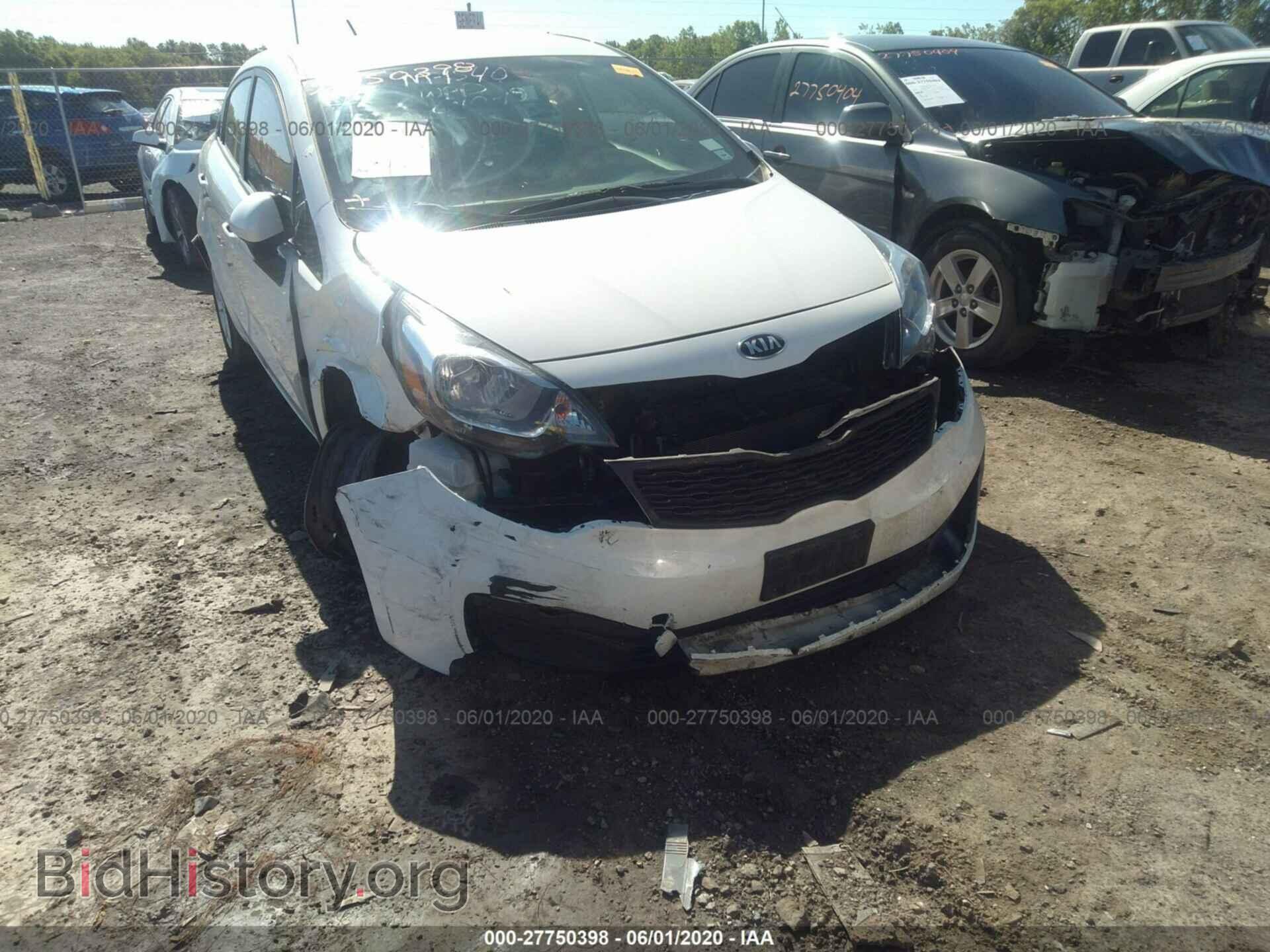 2014 KIA RIO - VIN: KNADM4A38E6416739 - Фото 6