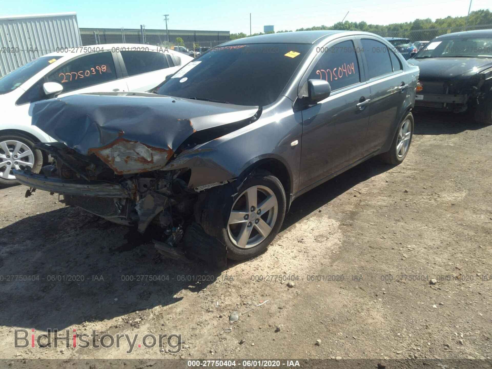 2008 MITSUBISHI LANCER - VIN: JA3AU26U68U045297 - Фото 2
