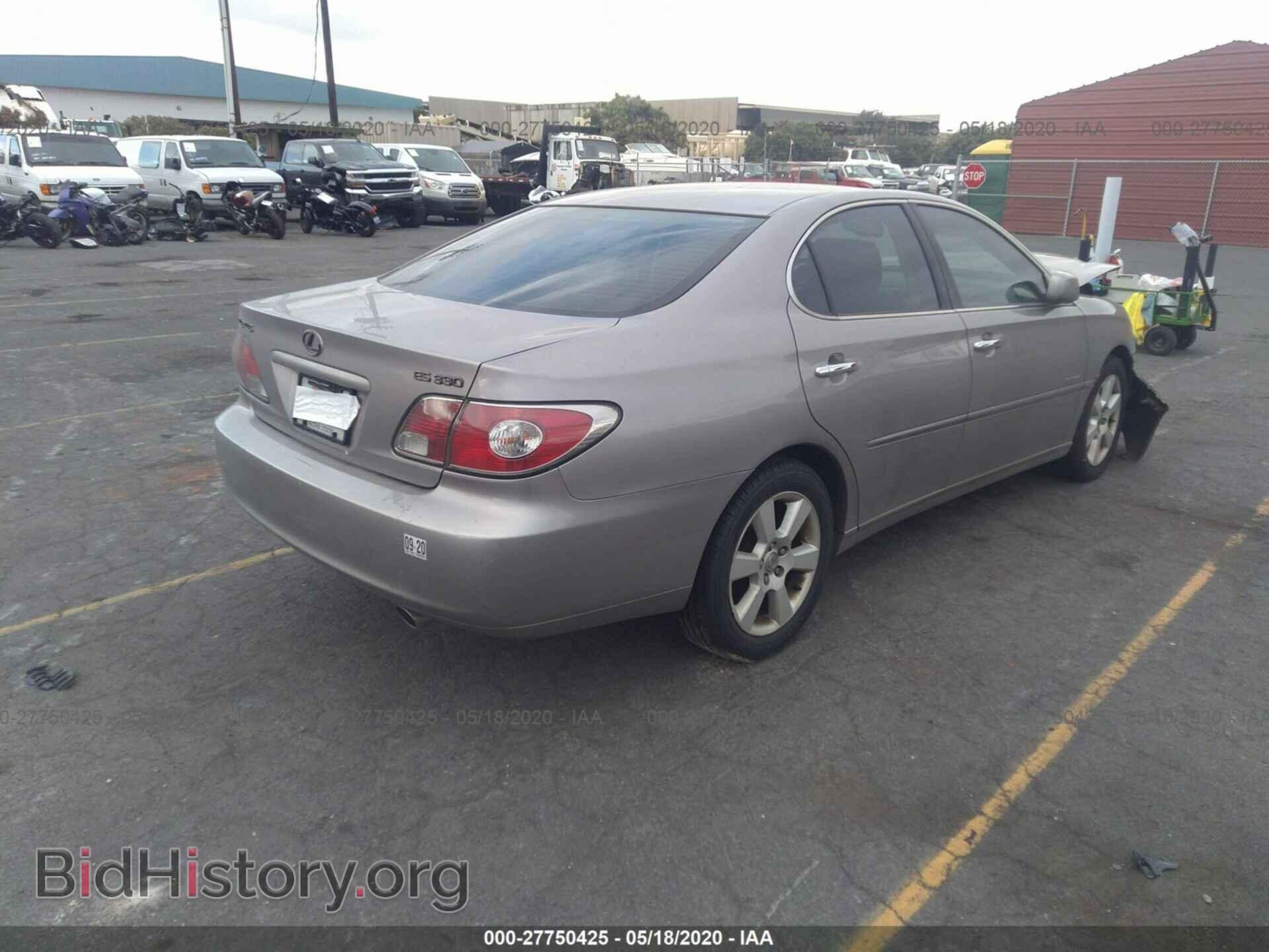 2004 LEXUS ES - VIN: JTHBA30G345029410 - Фото 4