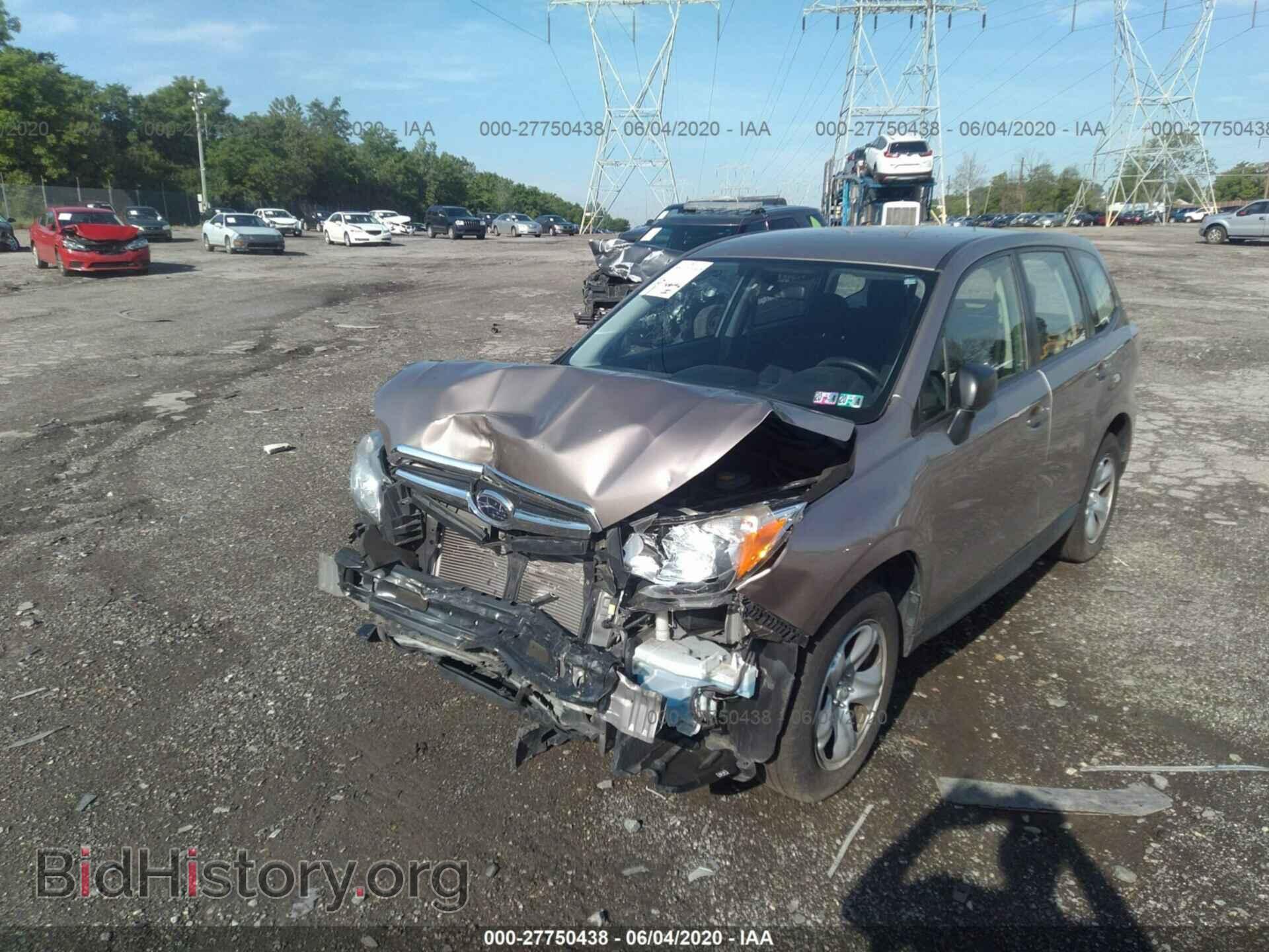 2014 SUBARU FORESTER - VIN: JF2SJAAC6EH558059 - Фото 2