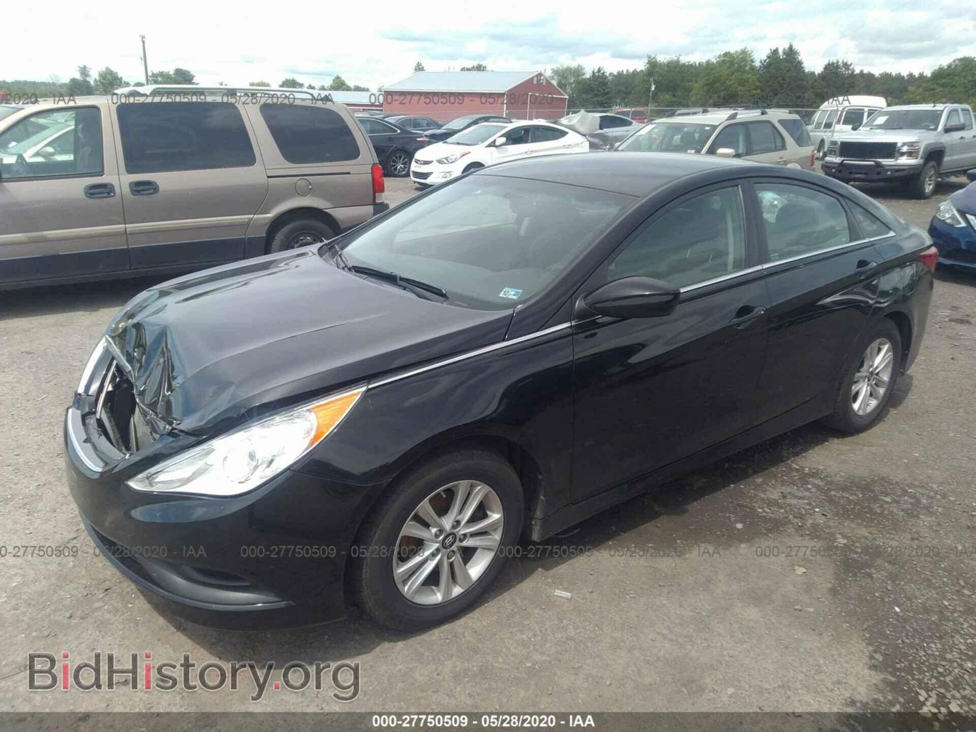 2014 HYUNDAI SONATA - VIN: 5NPEB4AC9EH901586 - Фото 2