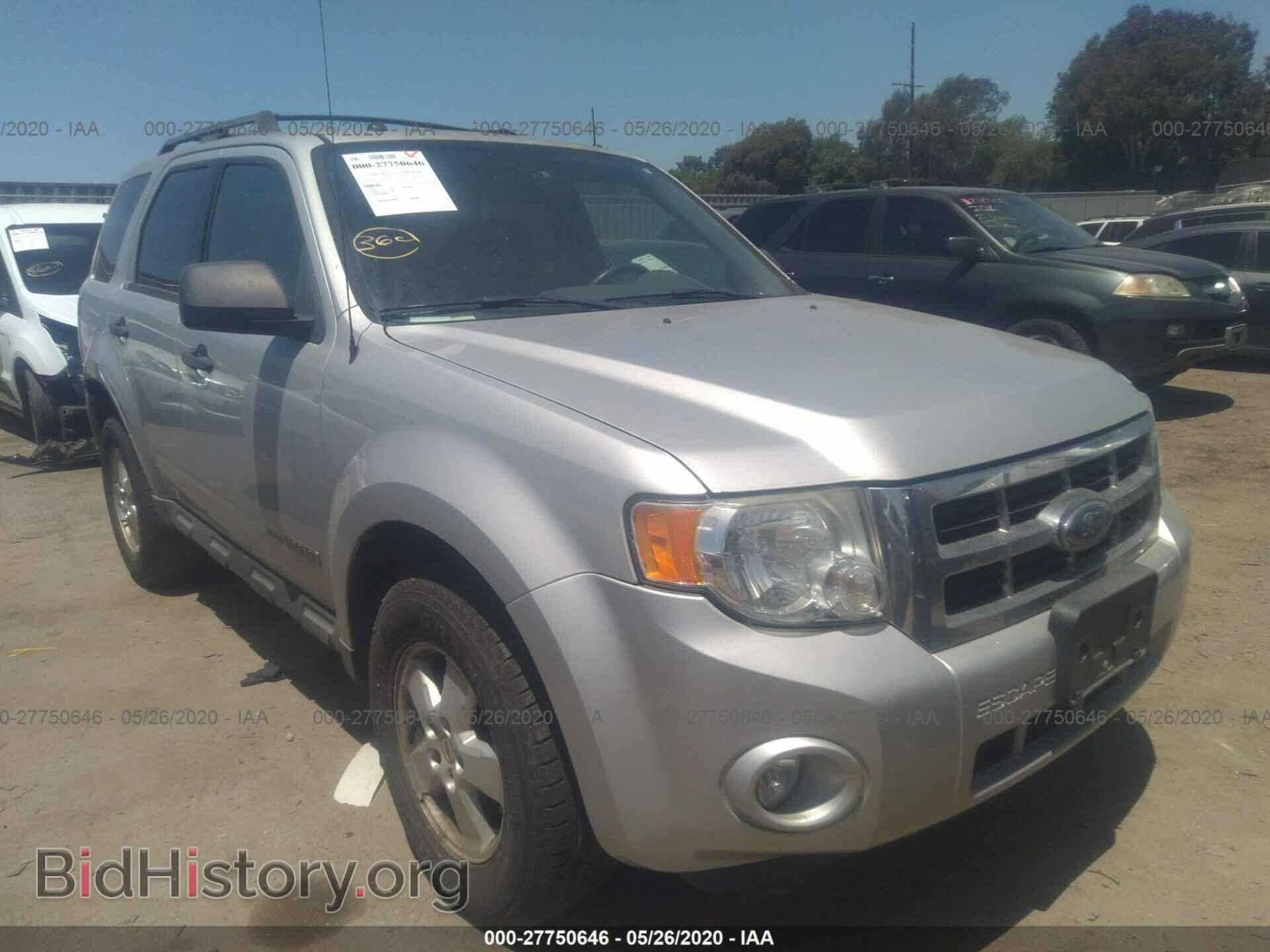 Photo 1FMCU03Z08KA59962 - FORD ESCAPE 2008