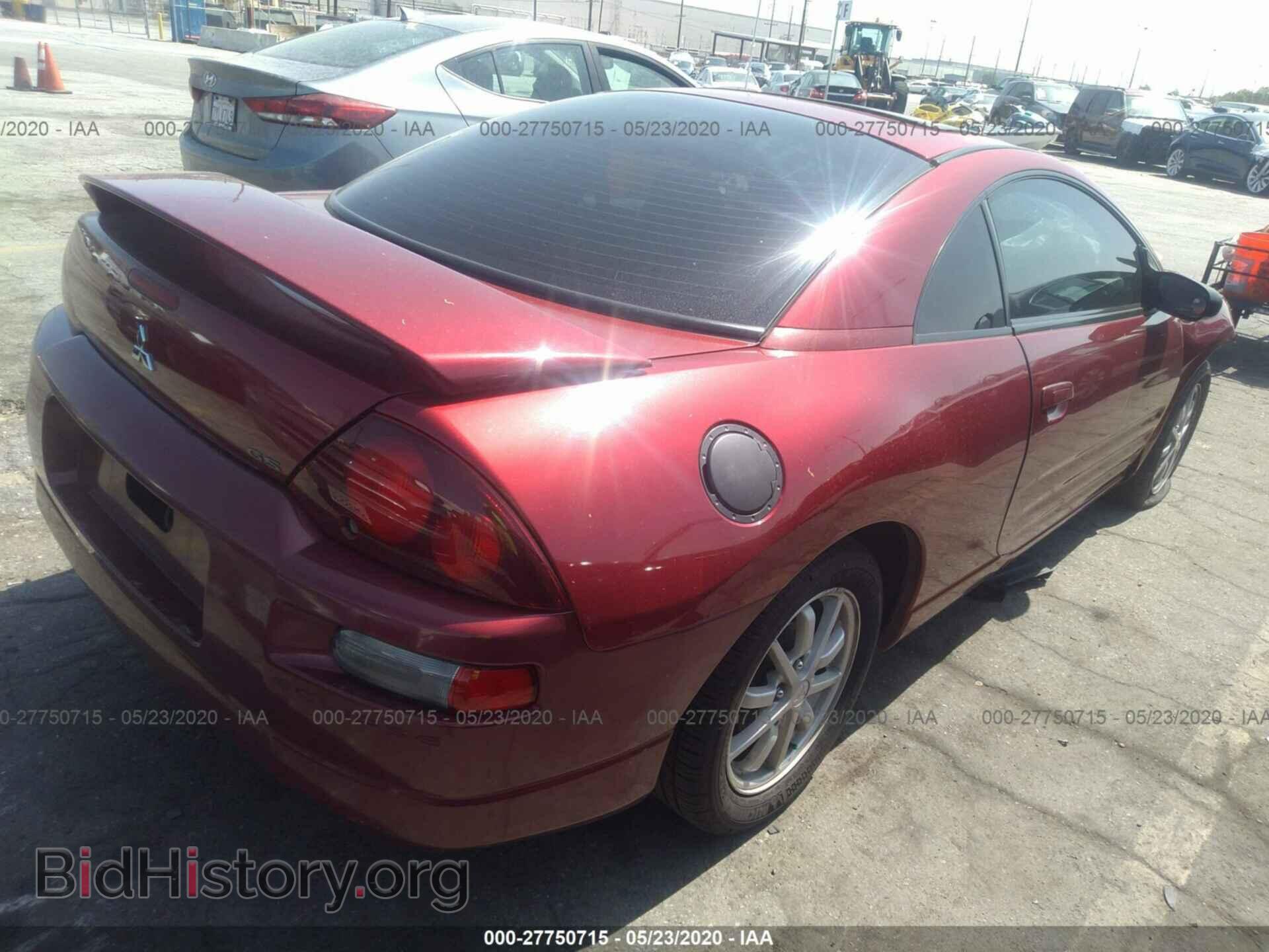 2002 MITSUBISHI ECLIPSE - VIN: 4A3AC44GX2E066522 - Фото 4