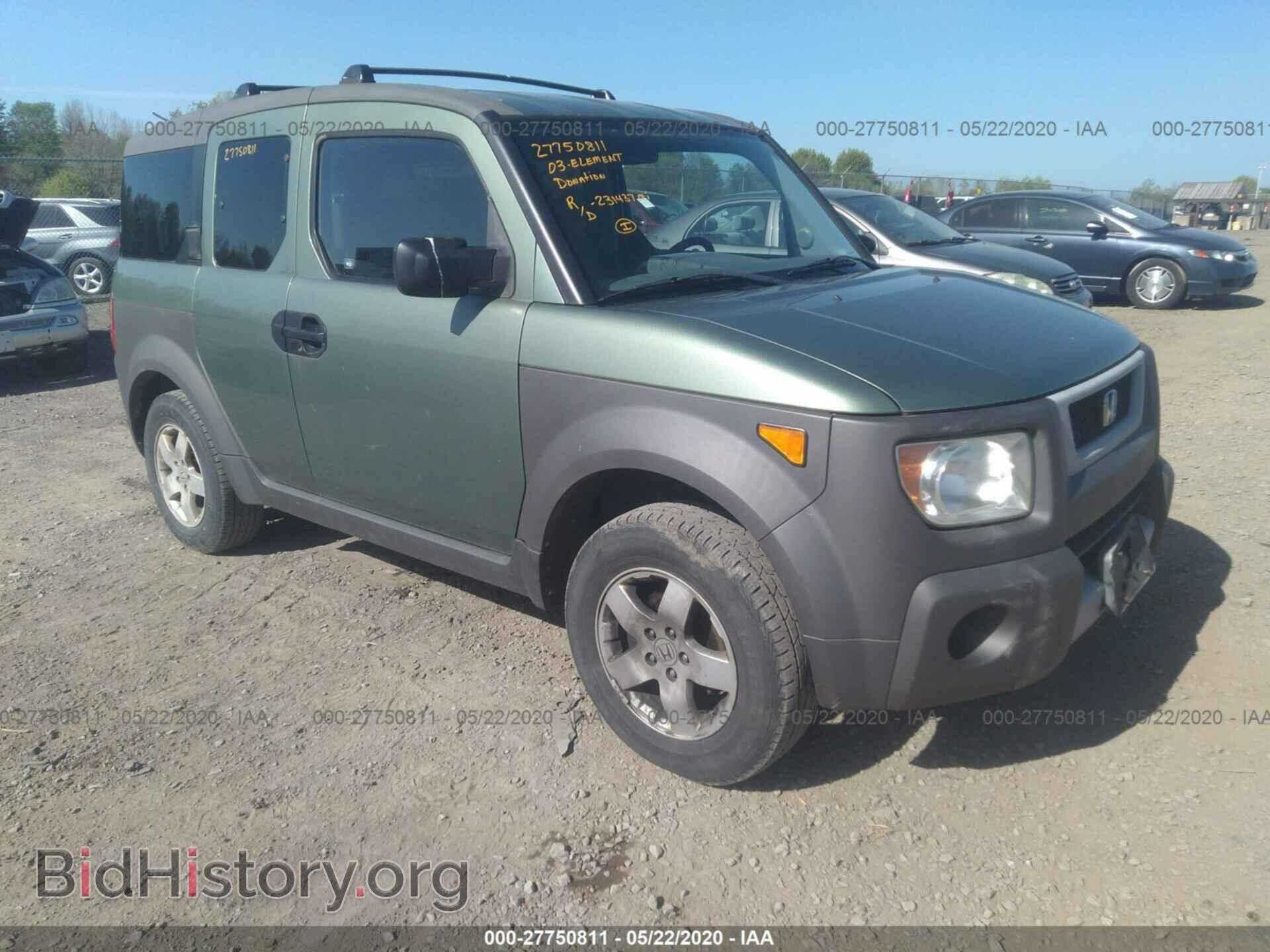 Фотография 5J6YH28533L041744 - HONDA ELEMENT 2003