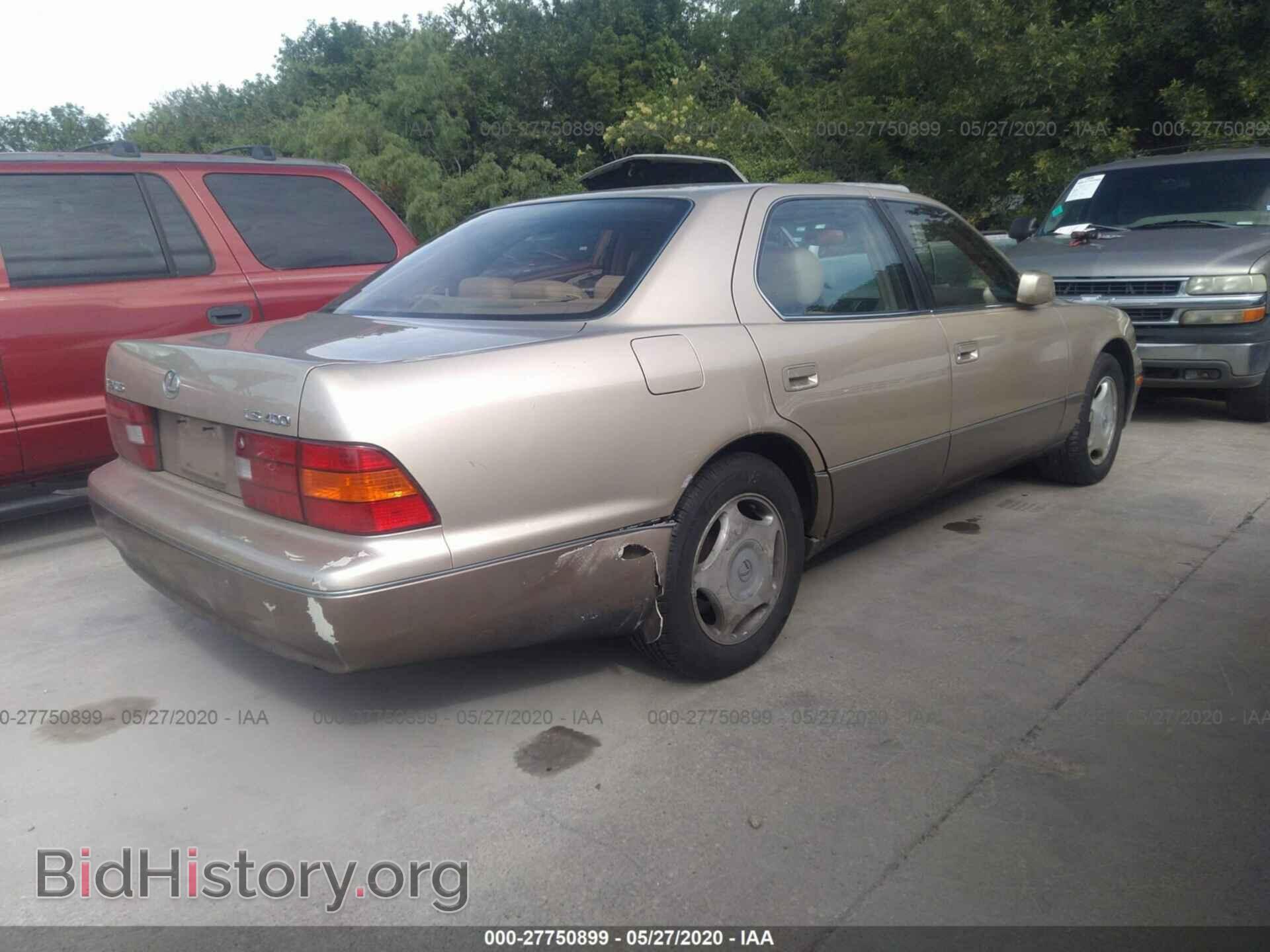 1999 LEXUS LS - VIN: JT8BH28F5X0150085 - Фото 4
